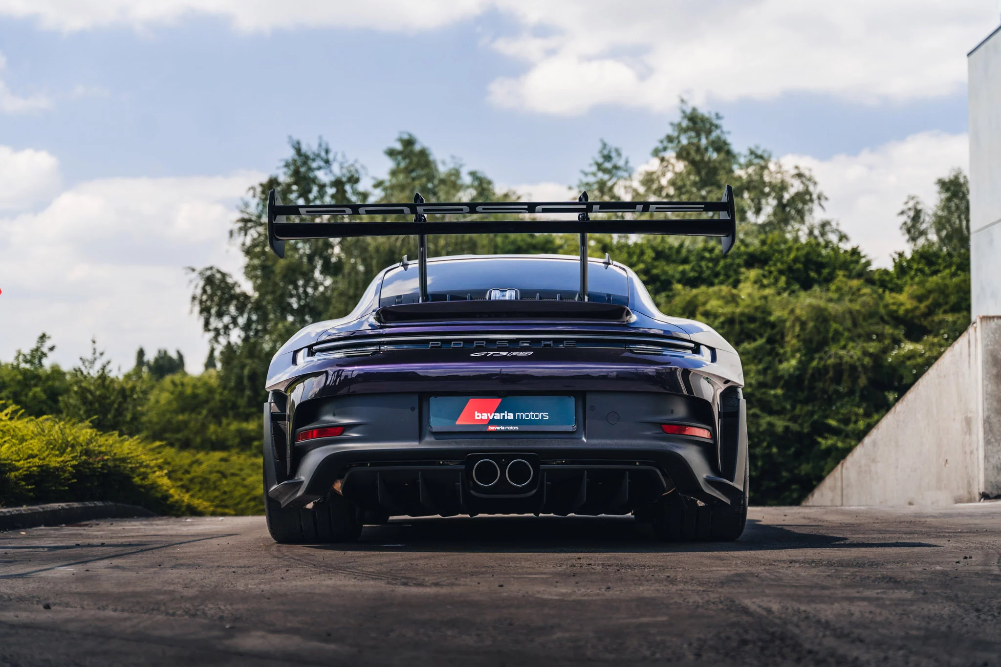 Viola Metallic Porsche 911 GT3 RS