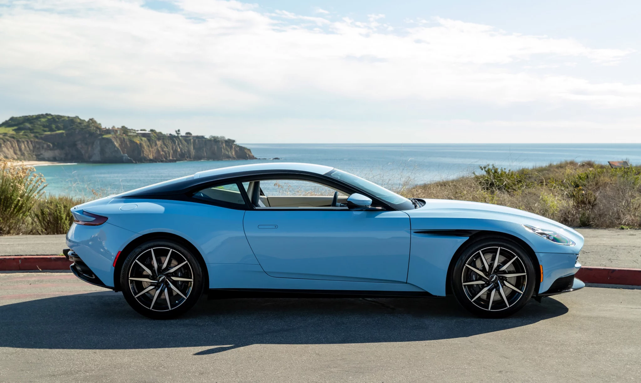 Frosted Glass Blue Aston Martin DB11