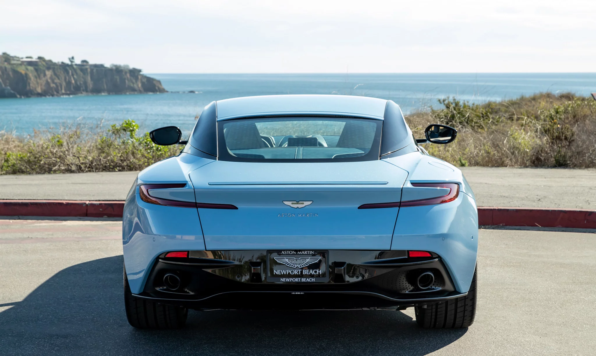 Frosted Glass Blue Aston Martin DB11