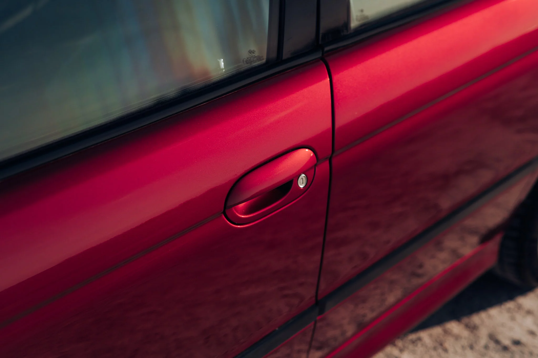 Calypso Red BMW M5