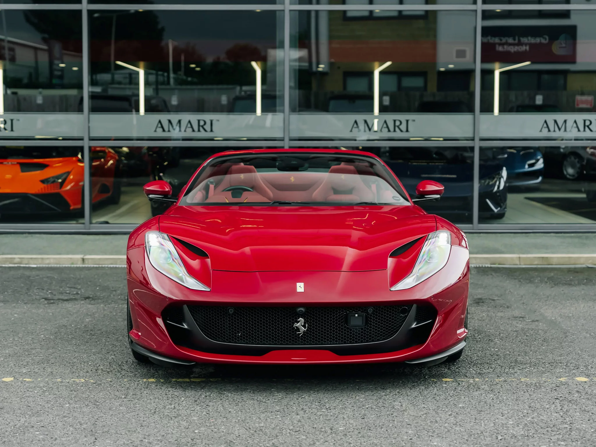 Rosso Mugello Ferrari 812
