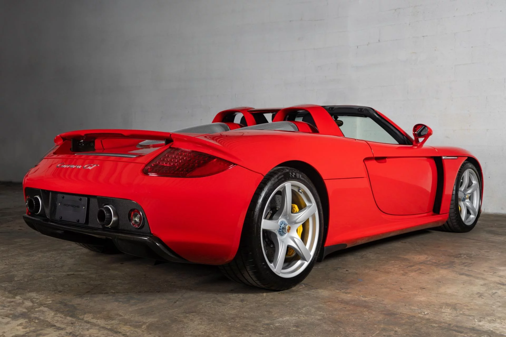Guards Red Porsche Carrera GT