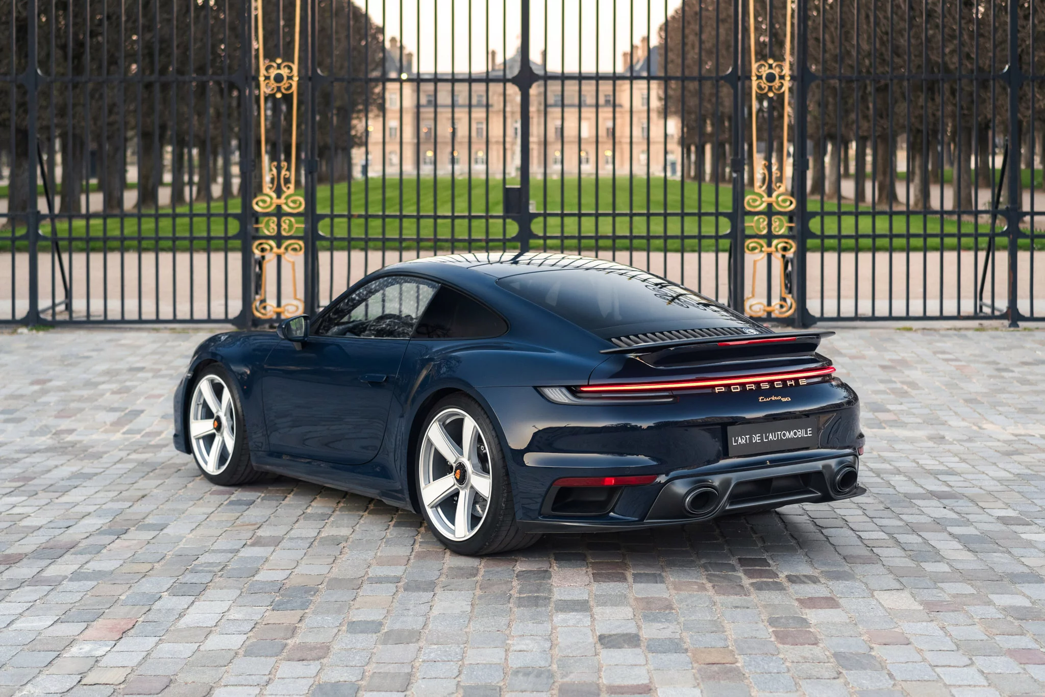 Dark Sea Blue Porsche 911 Turbo