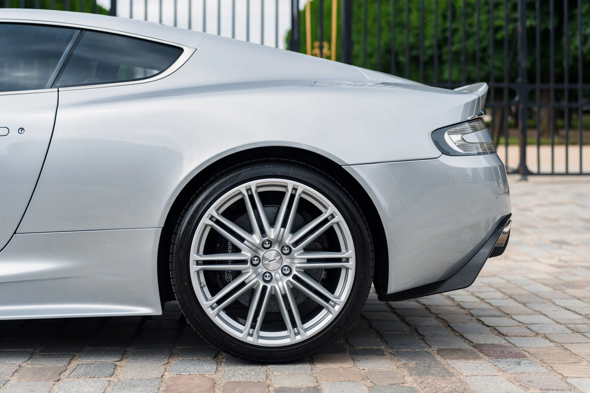 Titanium Silver Aston Martin DBS