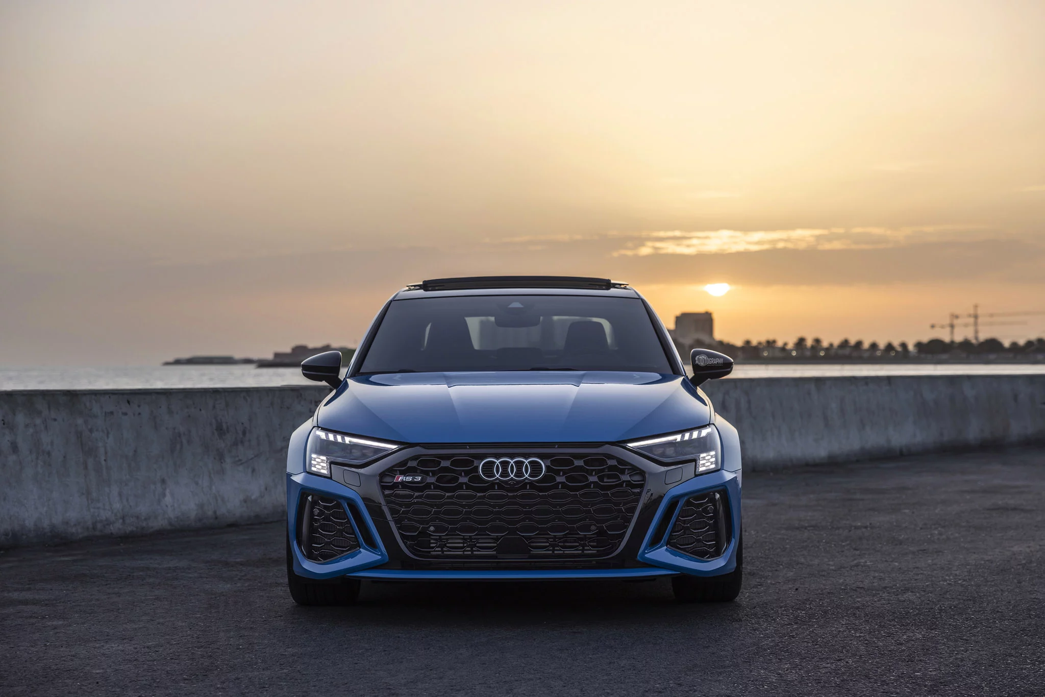 Turbo Blue Audi RS3