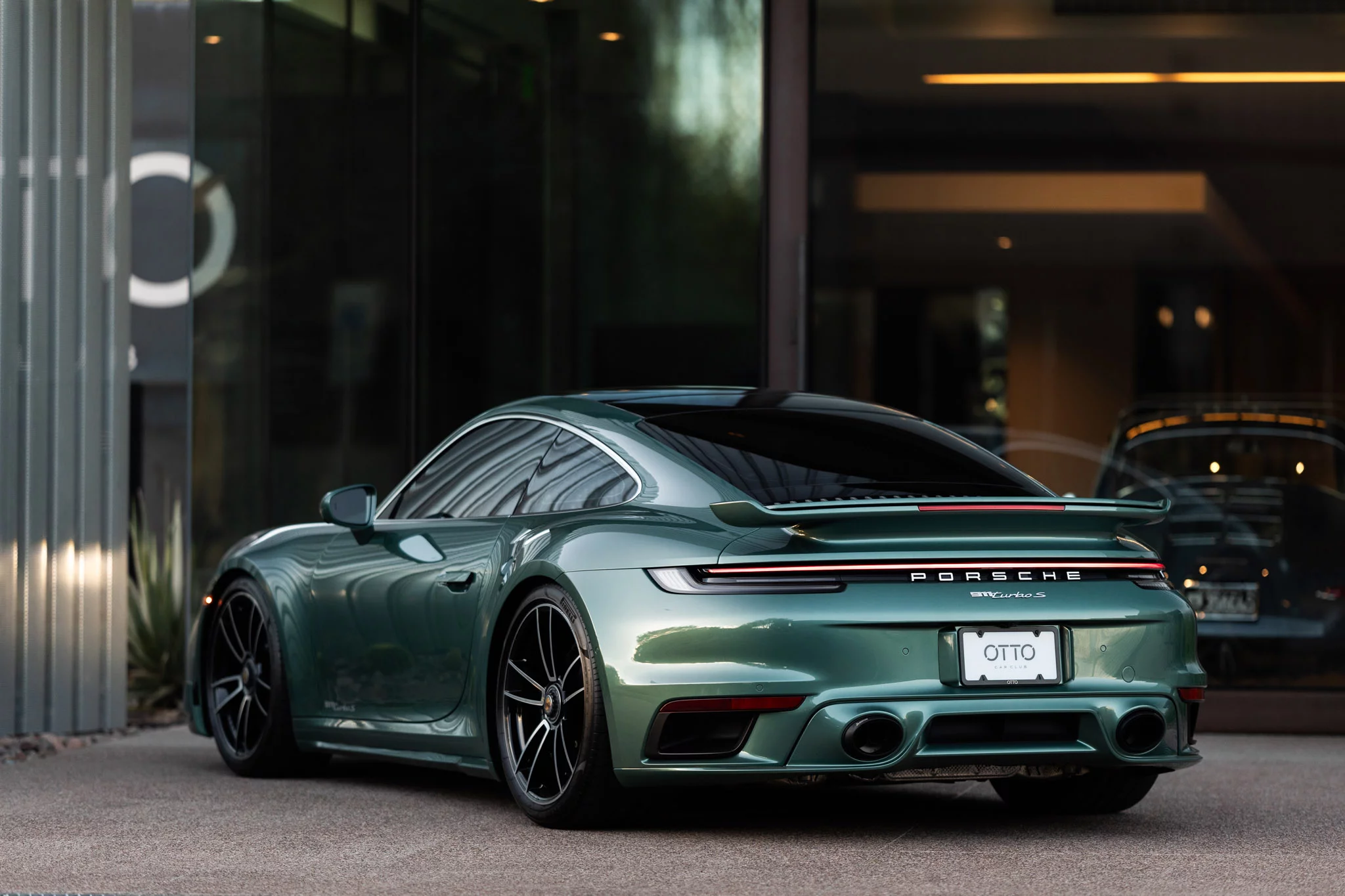 Racing Green Metallic Porsche 911 Turbo