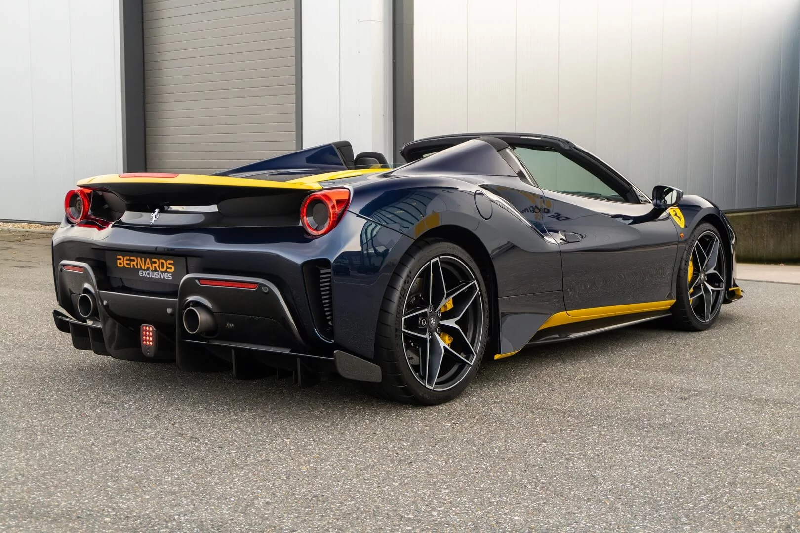 Blu Hembery Ferrari 488