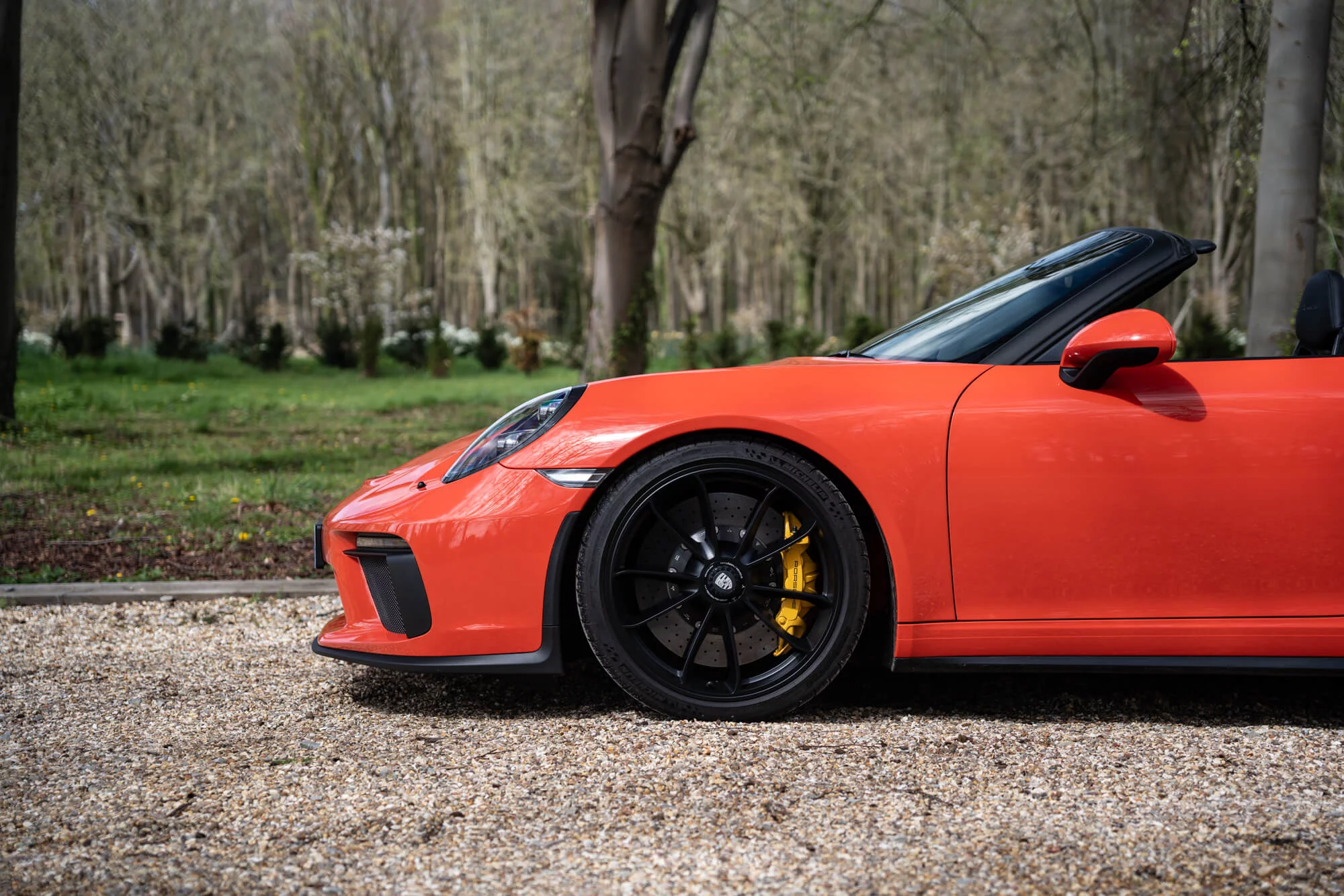 Lava Orange Porsche 911 Speedster