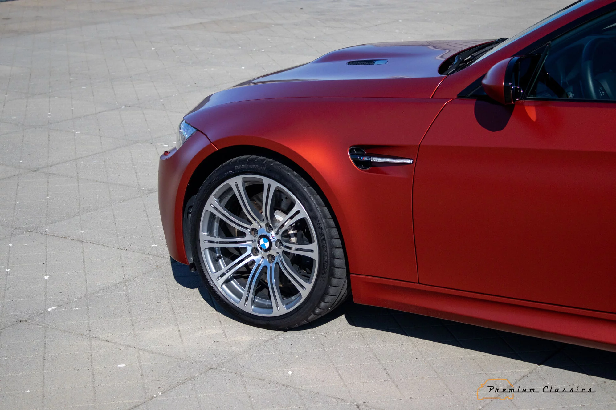 Frozen Red BMW M3