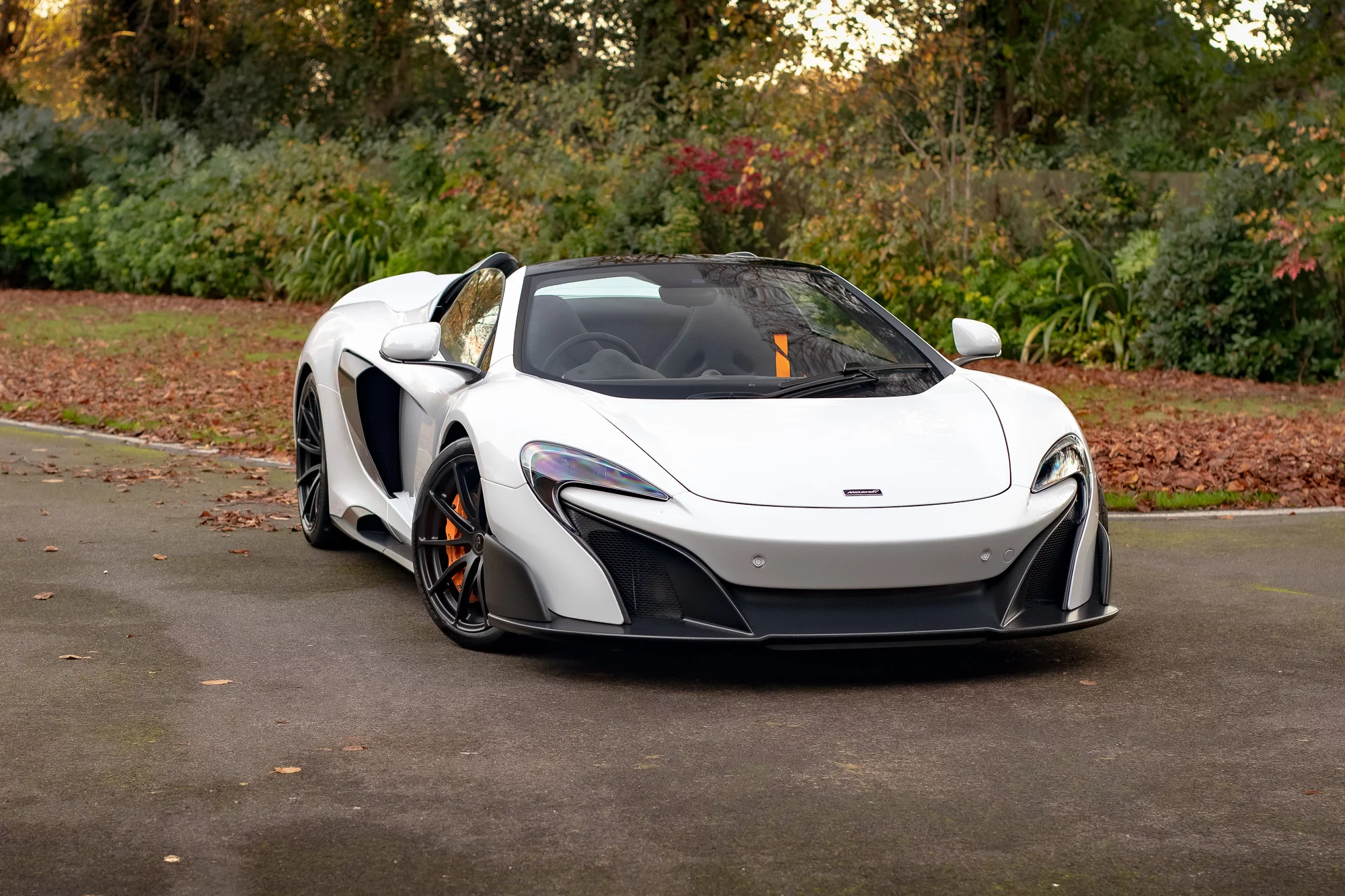 Silica White McLaren 675LT