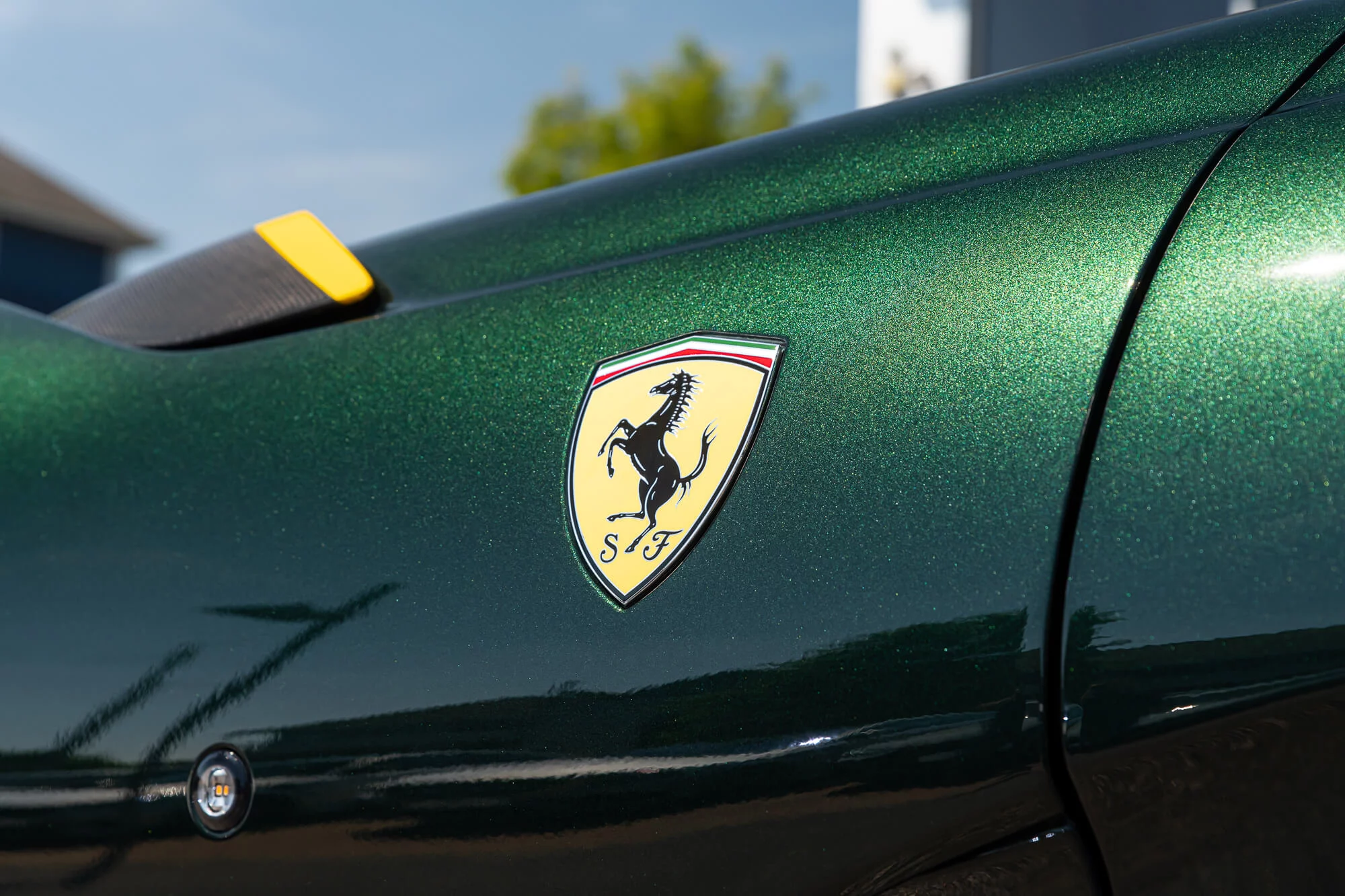 Verde Zeltweg Ferrari 812