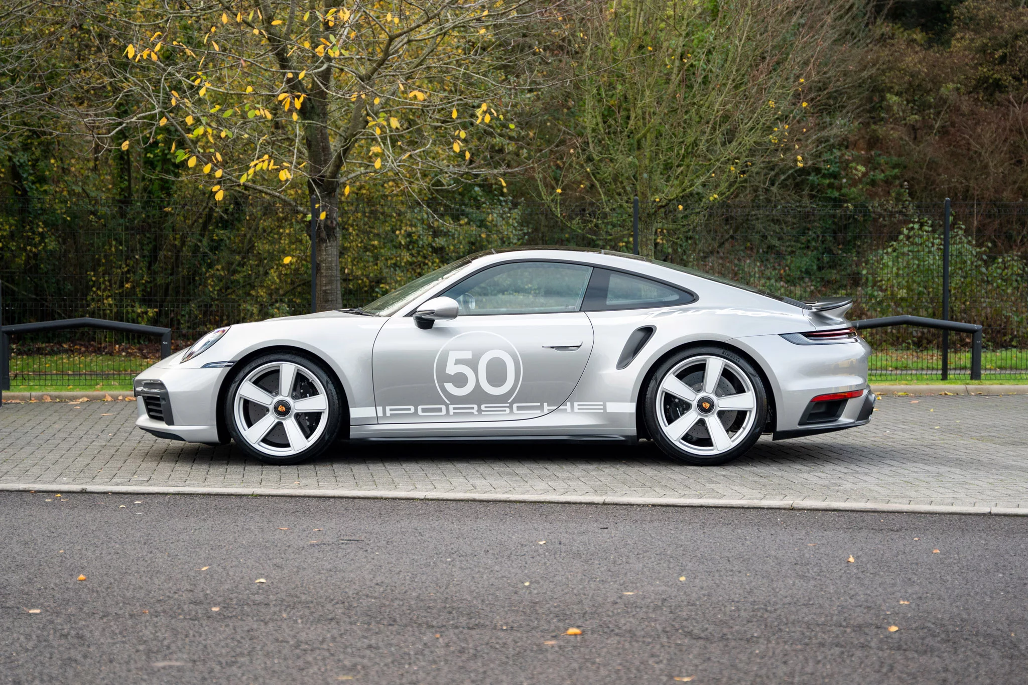 GT Silver Metallic Porsche 911 Turbo