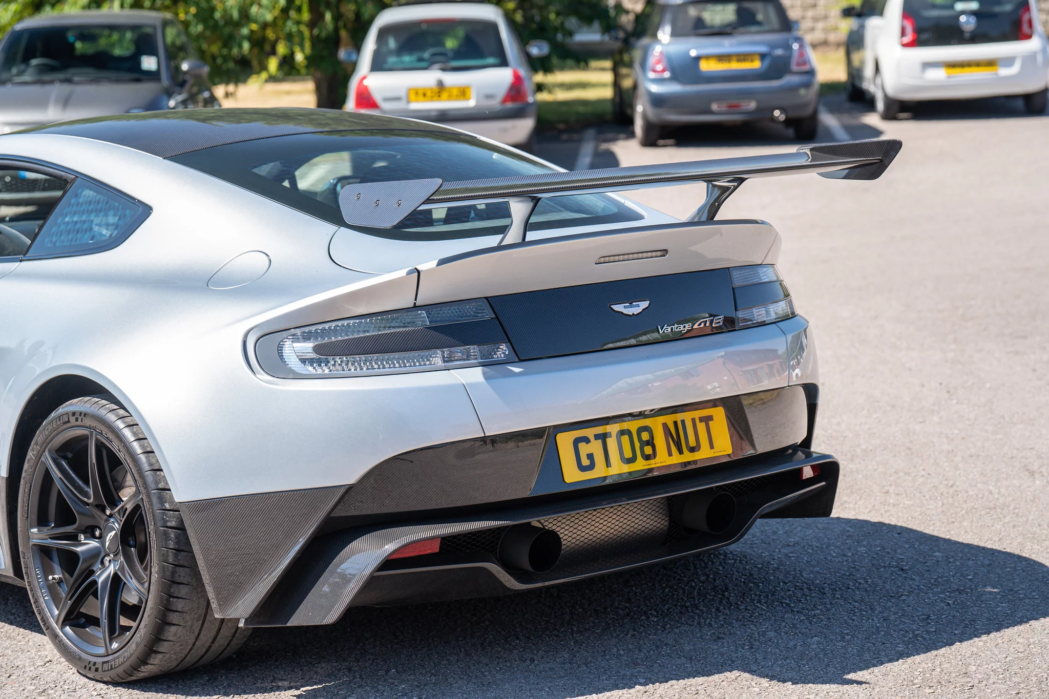Lightning Silver Aston Martin Vantage