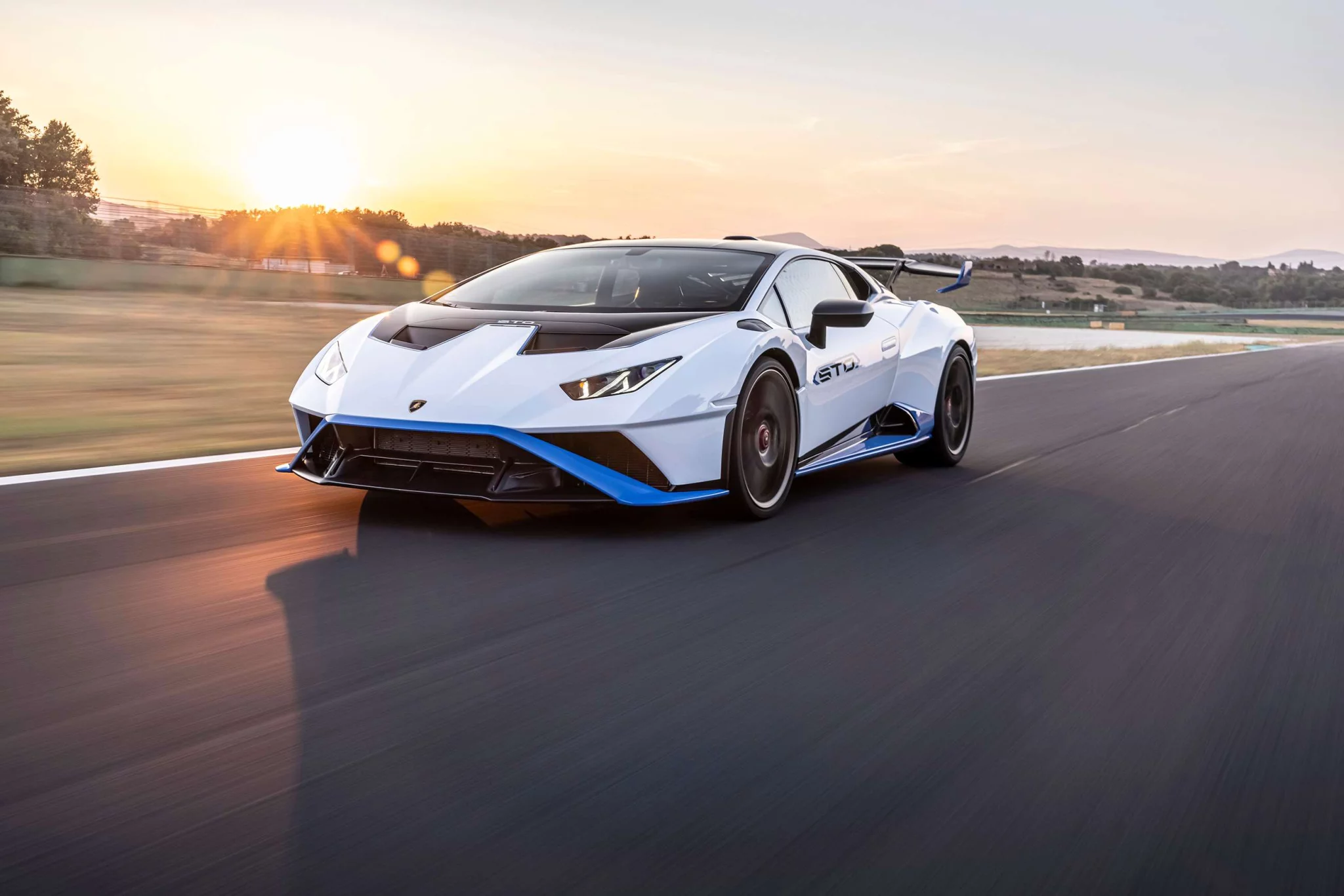 Bianco Asopo Lamborghini Huracán