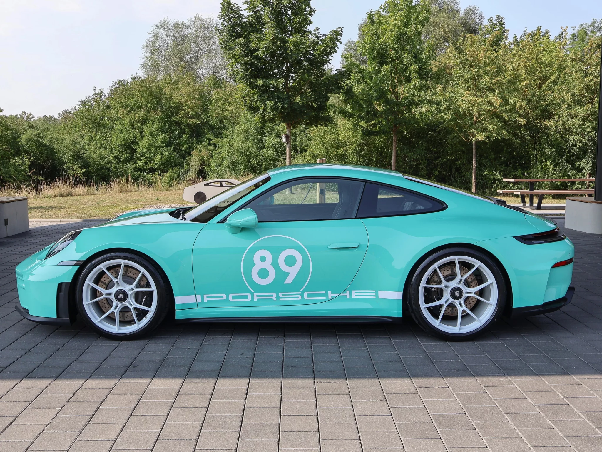 Mint Green Porsche 911 GT3