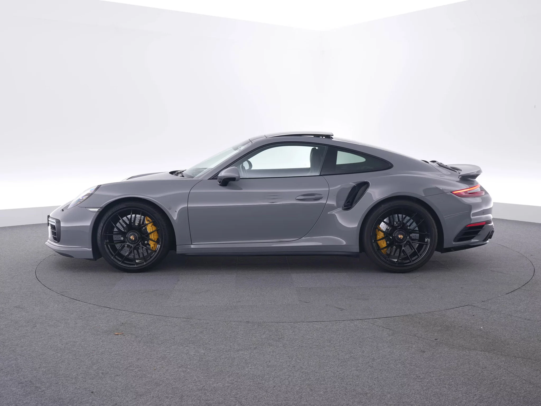 Nardo Grey Porsche 911 Turbo