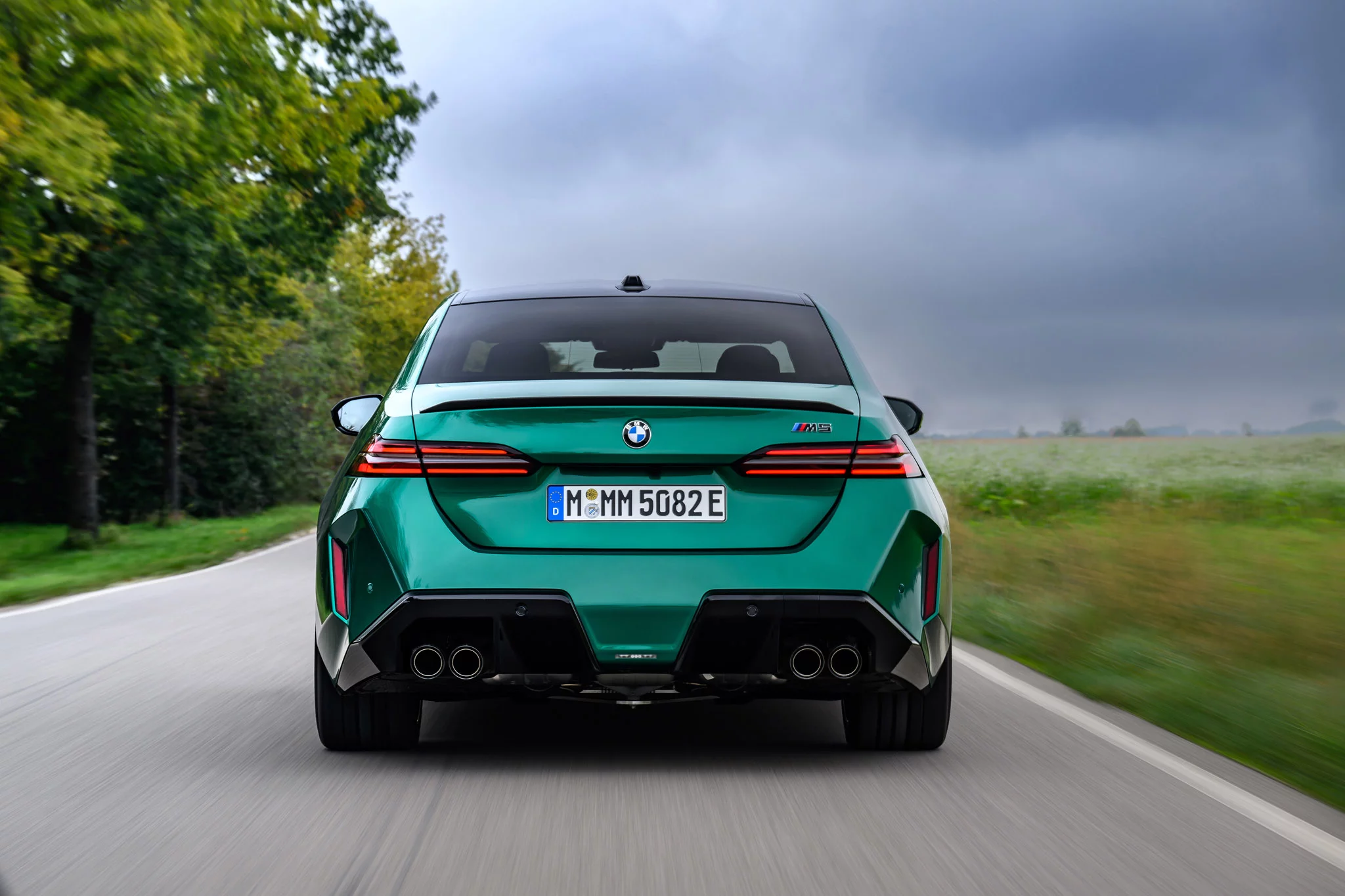Isle of Man Green BMW M5