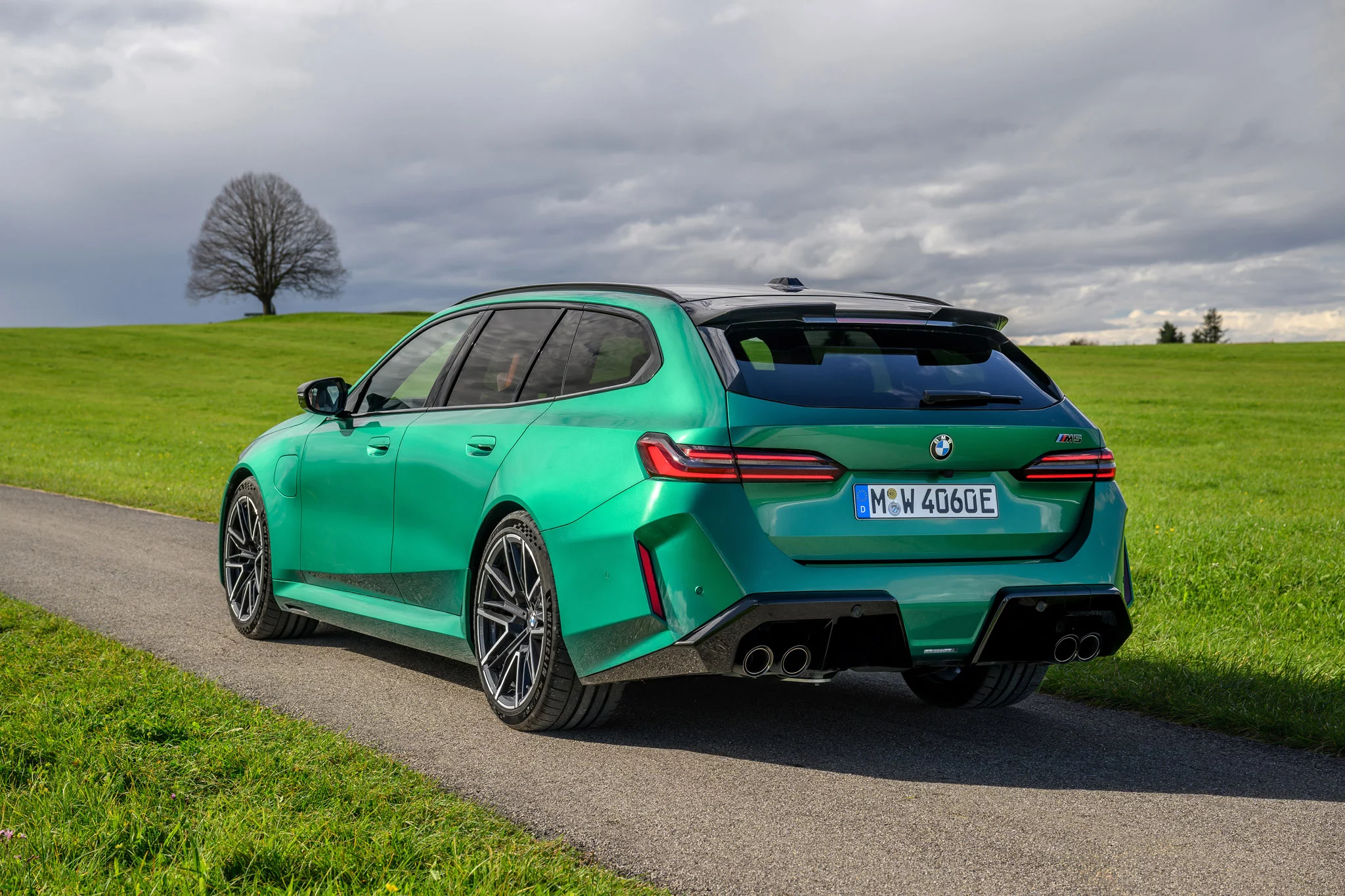 Isle of Man Green BMW M5