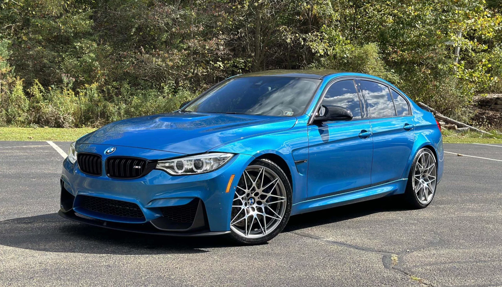Long Beach Blue BMW M3