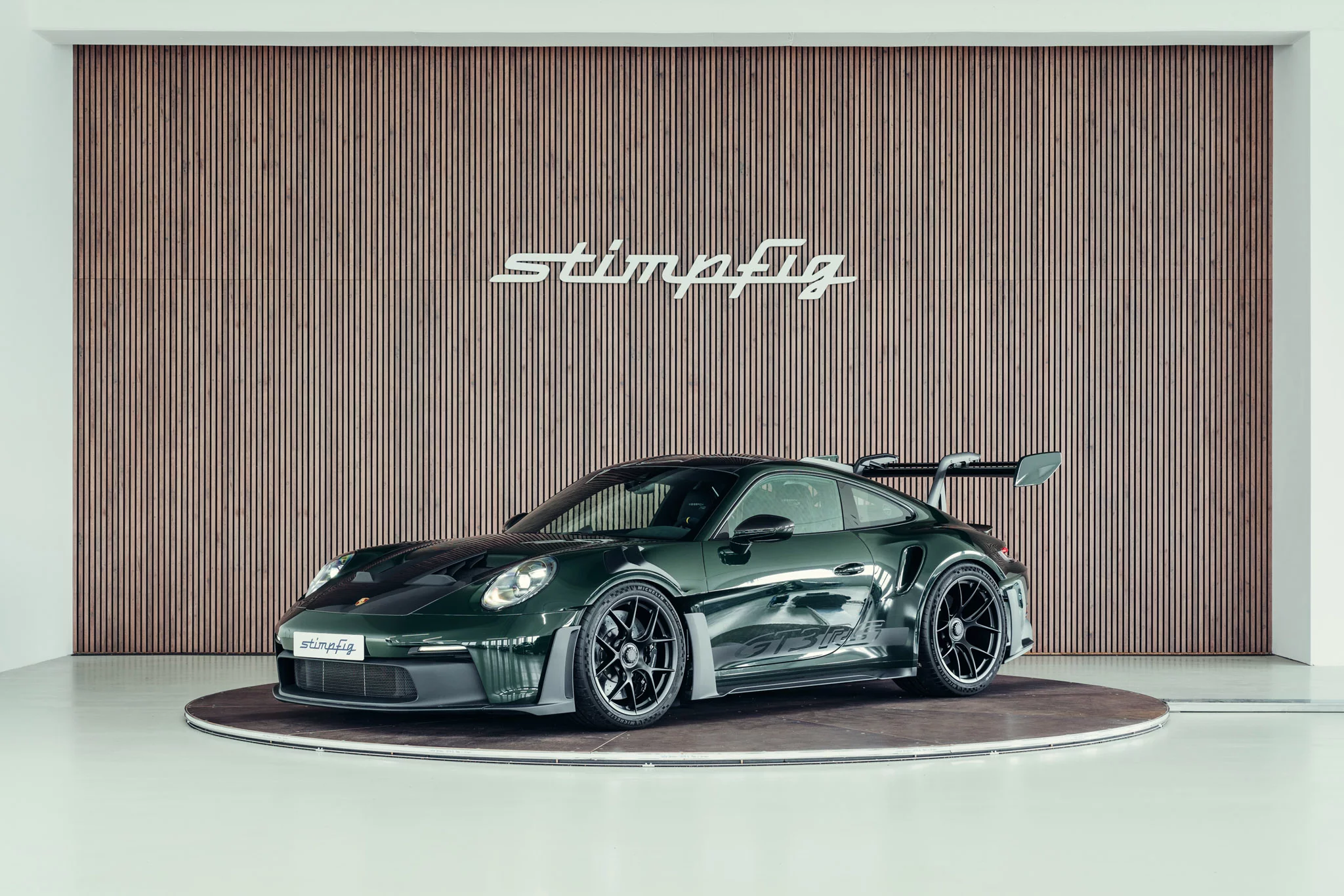 Brewster Green Porsche 911 GT3 RS