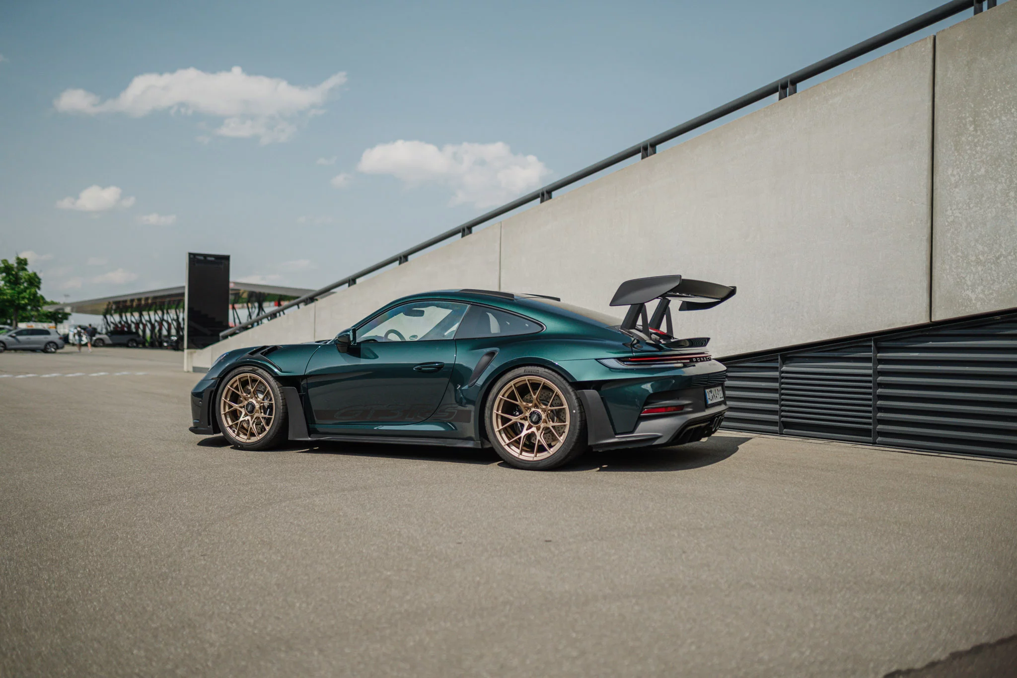Jet Green Metallic Porsche 911 GT3 RS