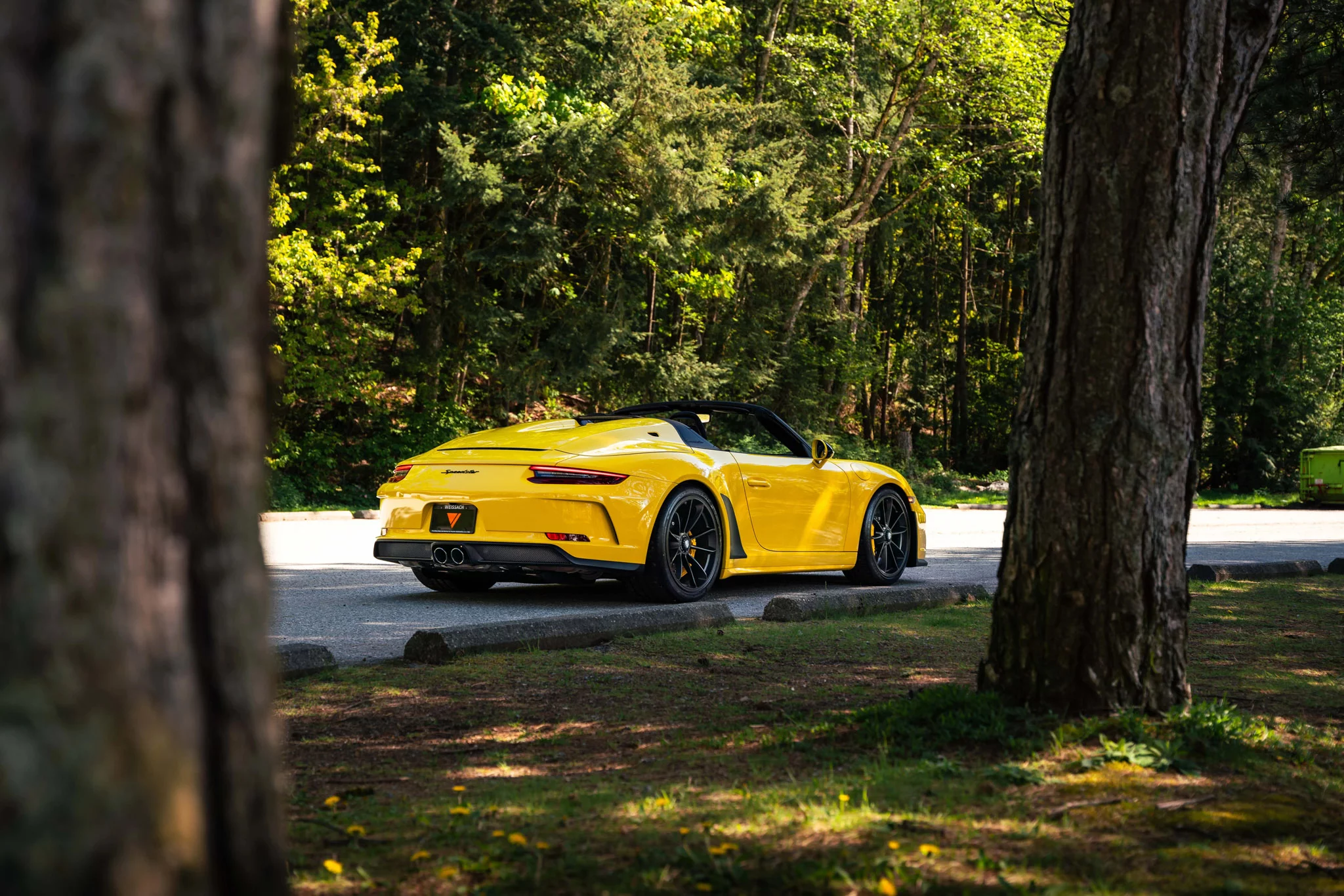 Racing Yellow Porsche 911 Speedster