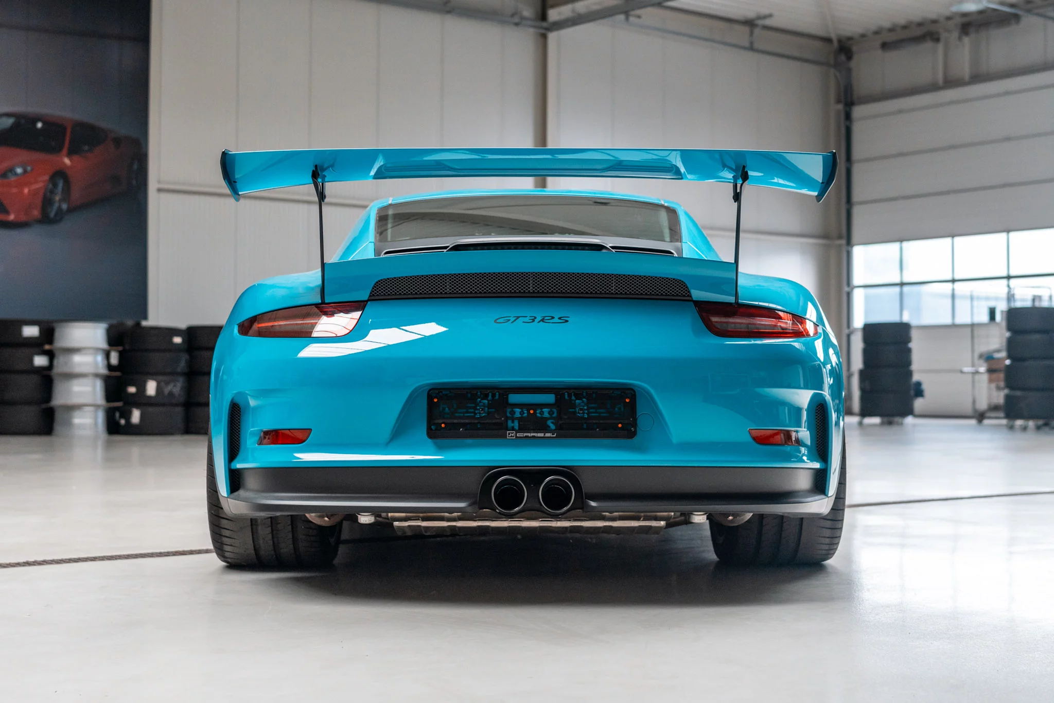 Miami Blue Porsche 911 GT3 RS
