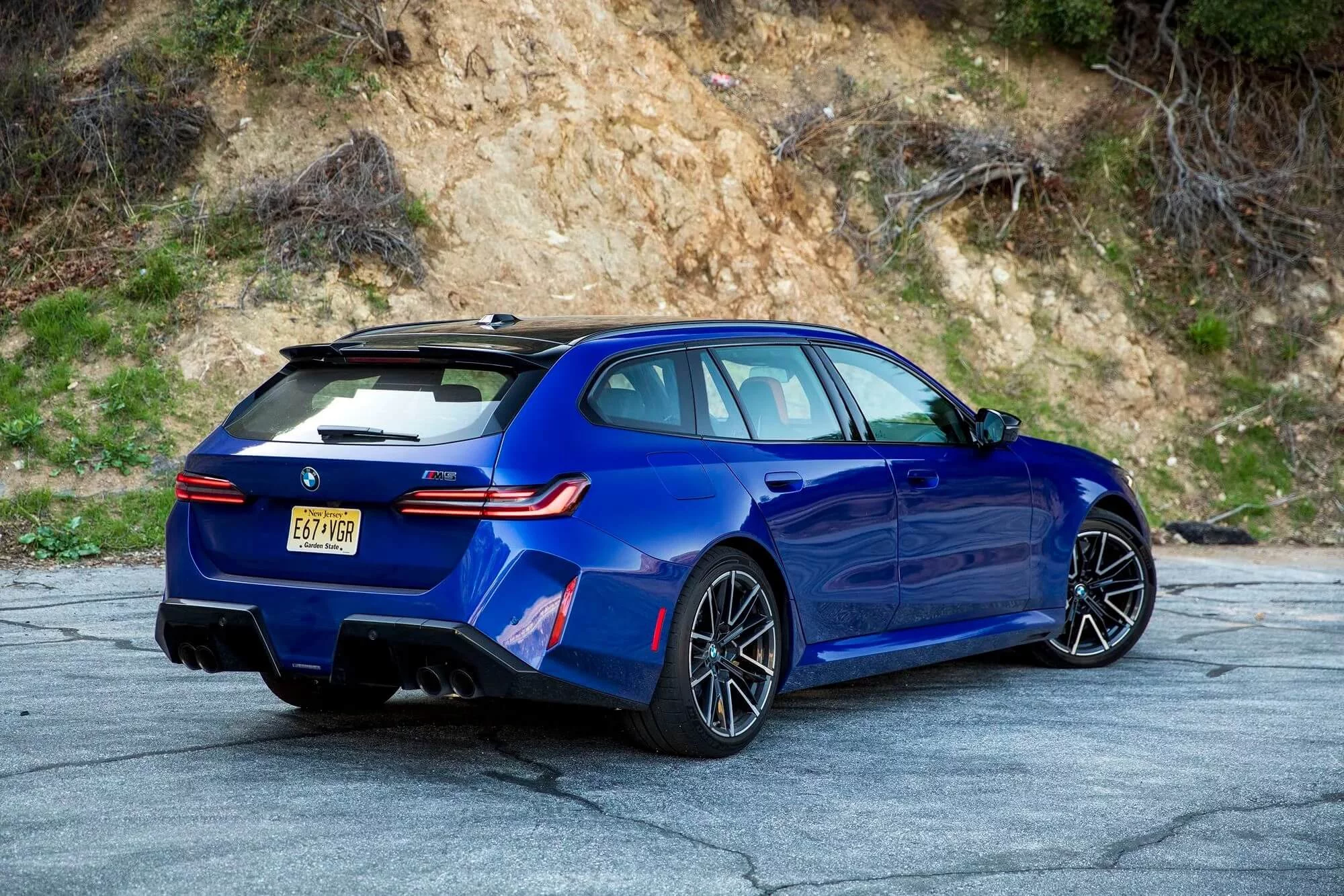 Marina Bay Blue BMW M5