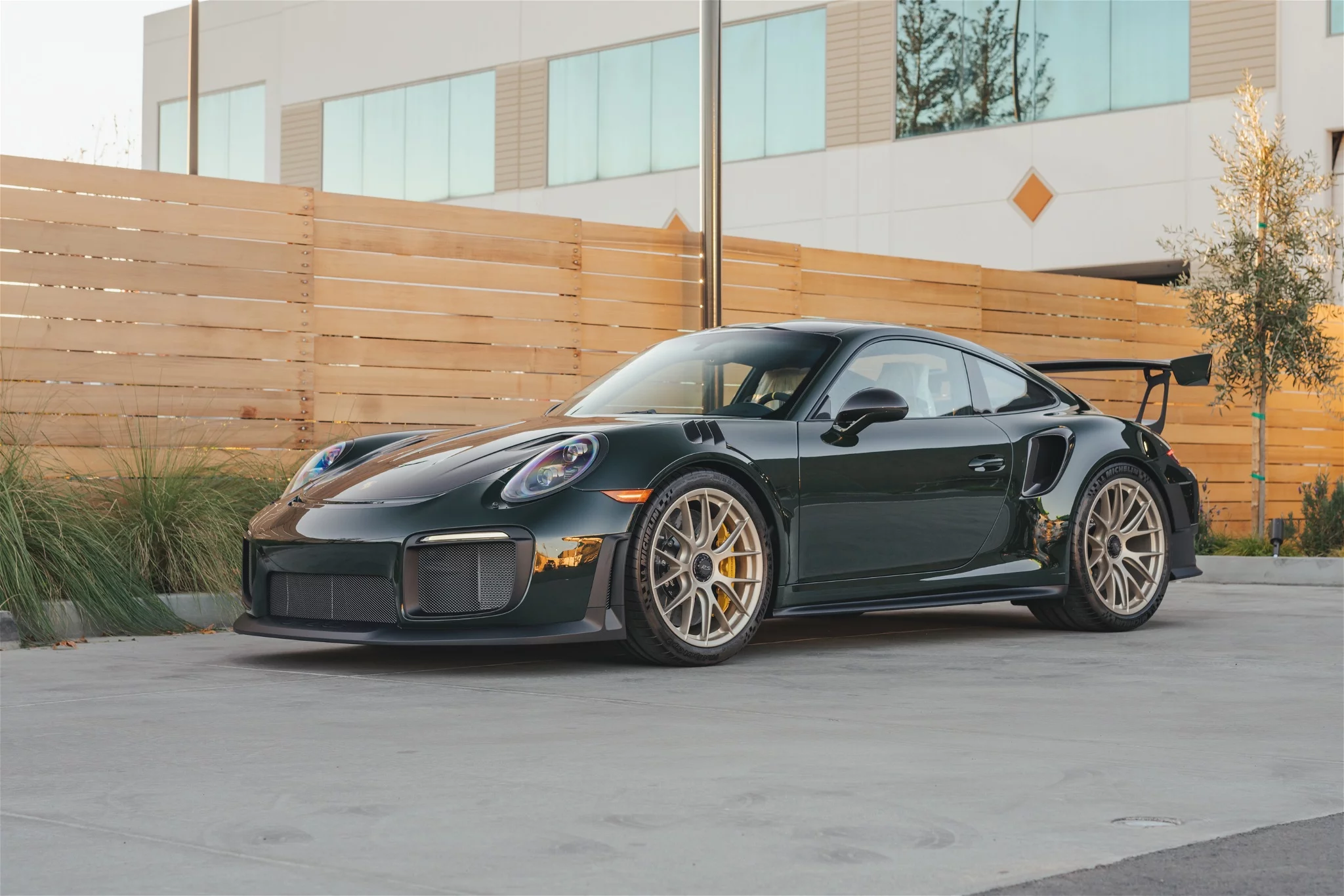 Brewster Green Porsche 911 GT2 RS