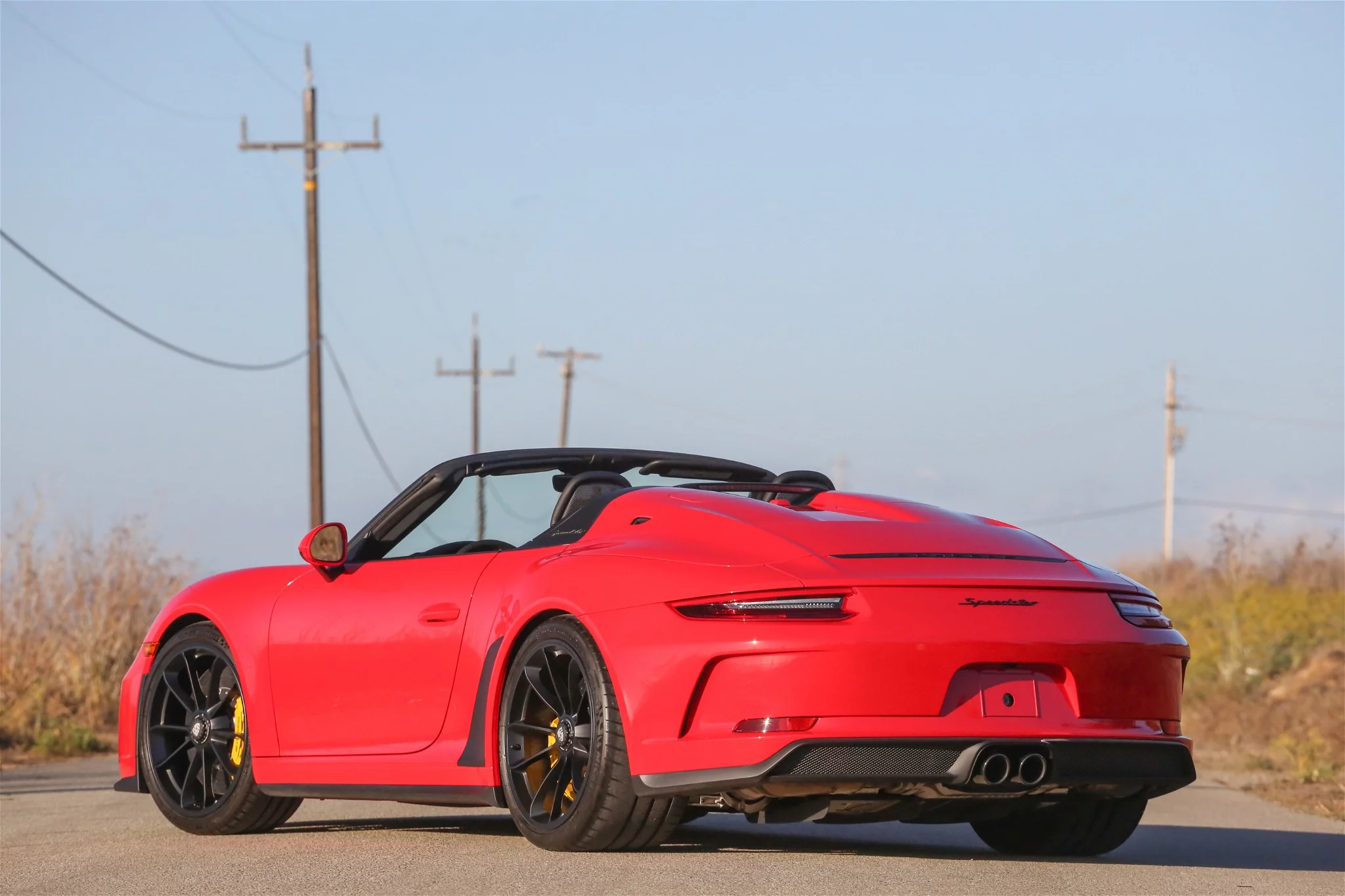 Guards Red Porsche 911 Speedster