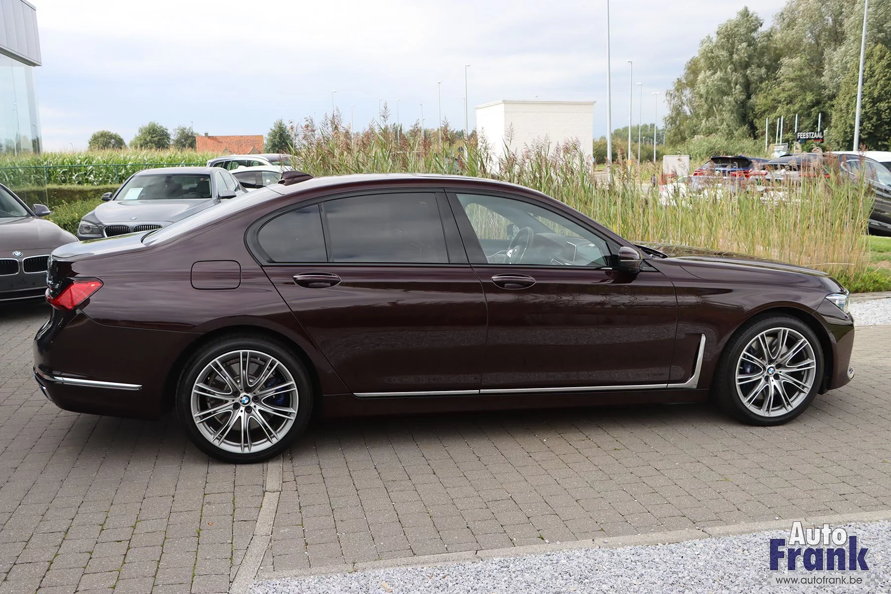 Royal Burgundy Red BMW 7 Series