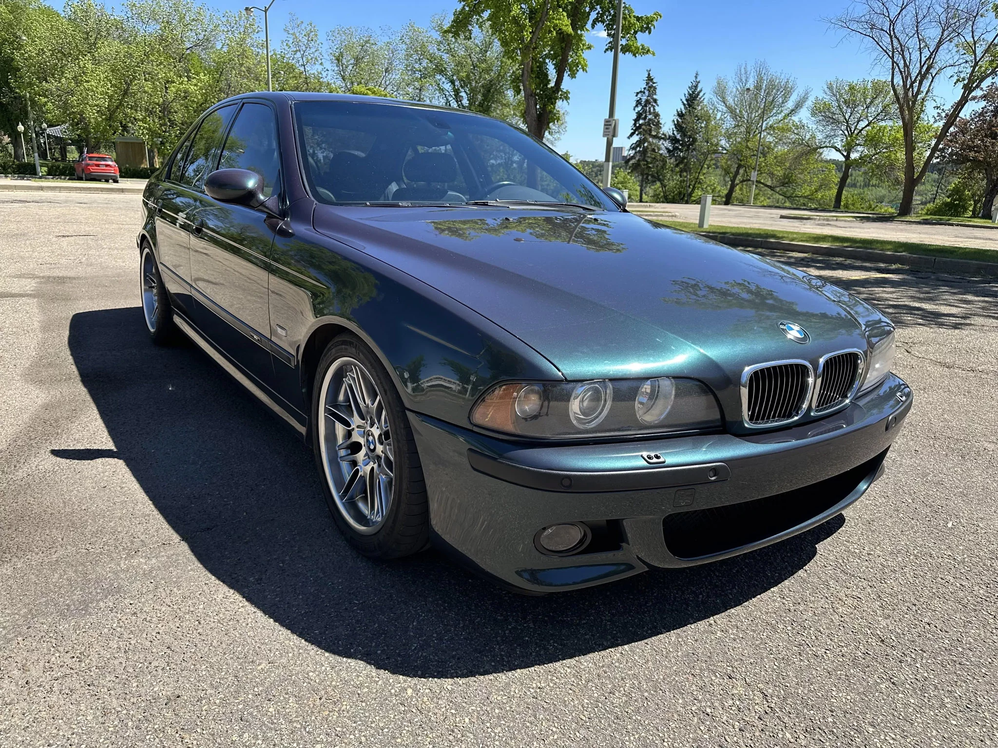 Scarab Green BMW M5