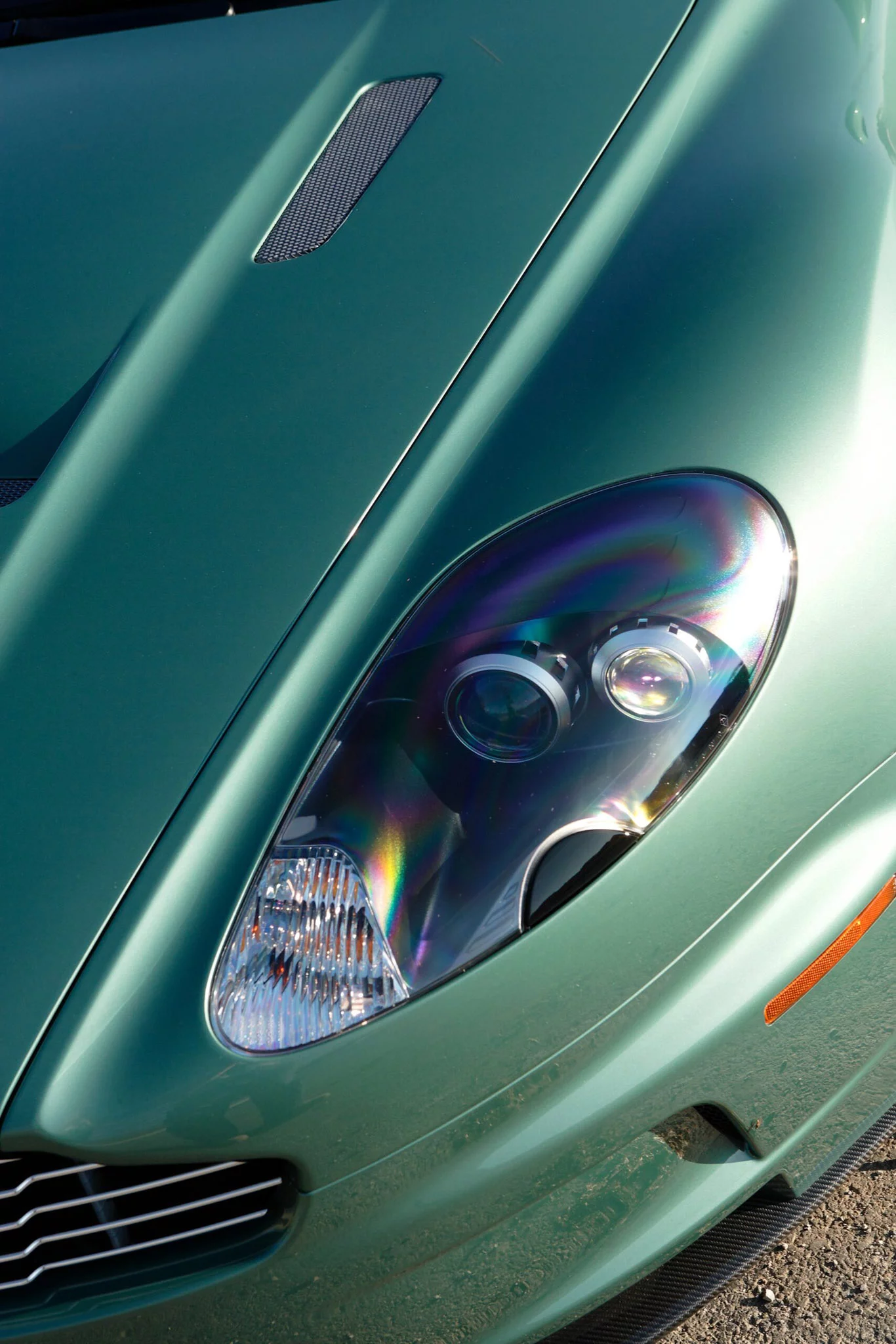 Almond Green Aston Martin DBS