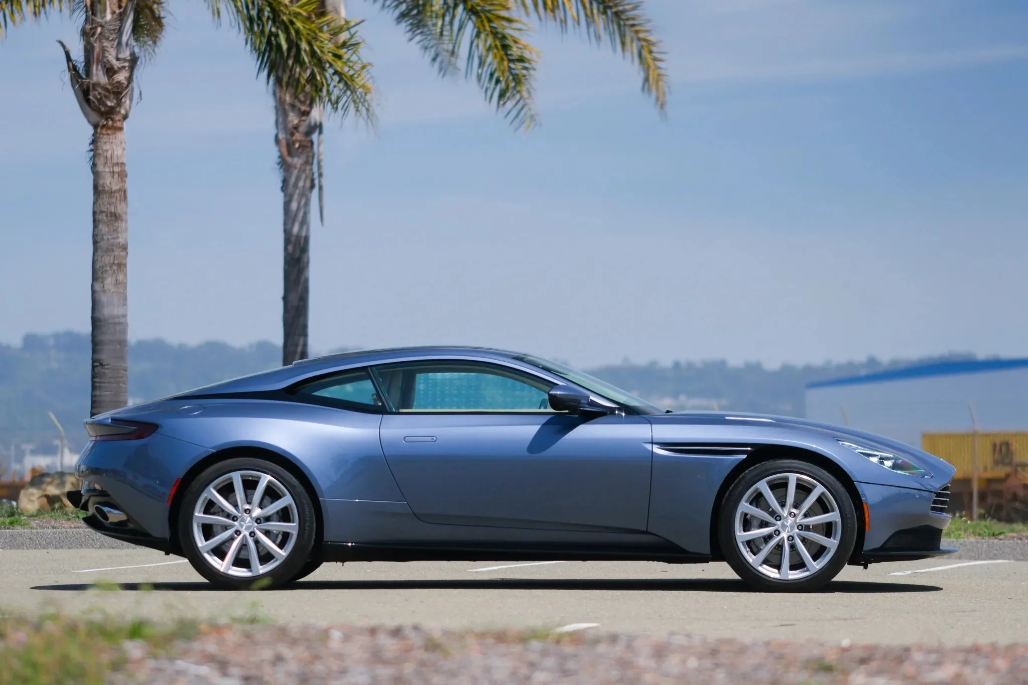 Concours Blue Aston Martin DB11