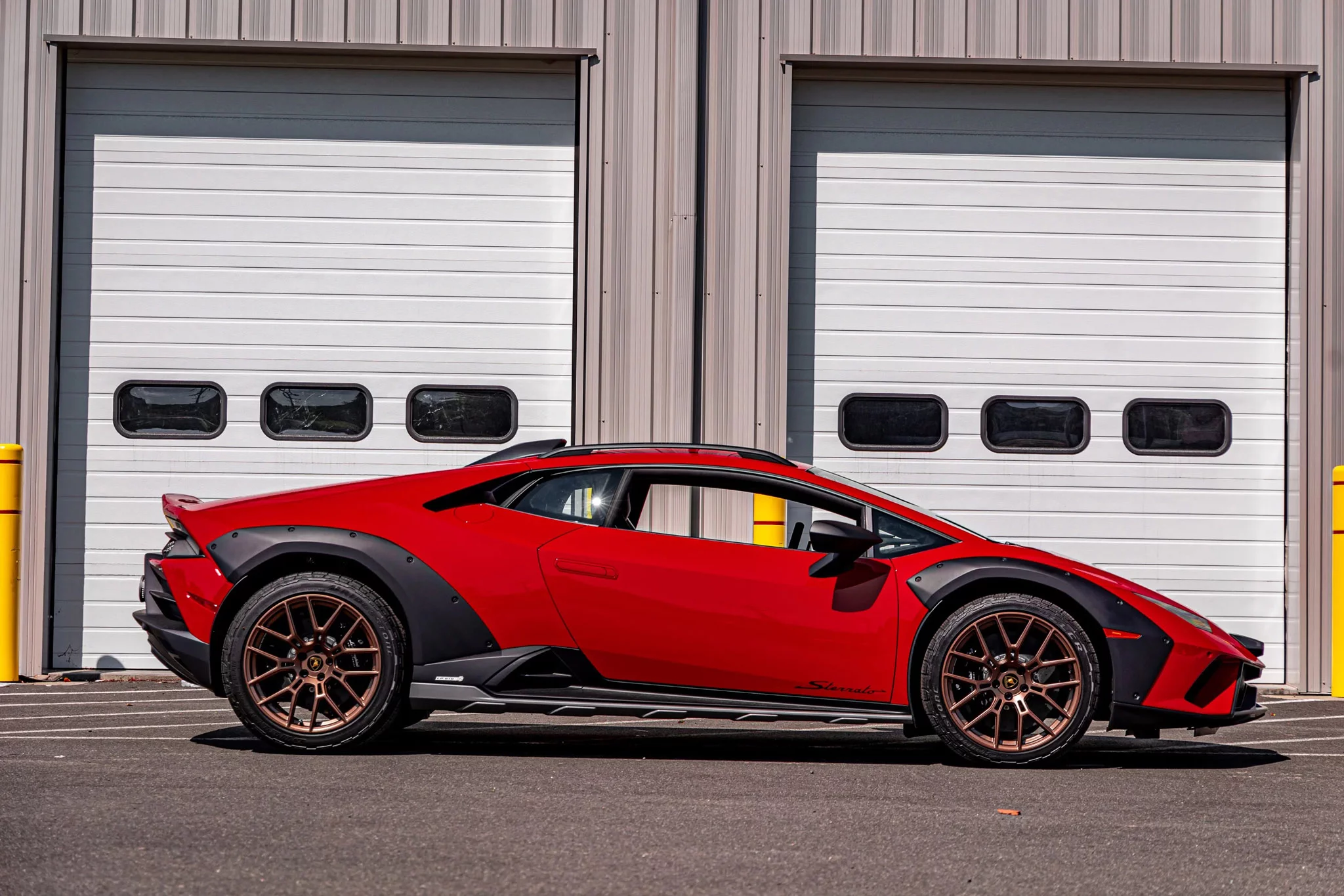 Rosso Anteros Lamborghini Huracán