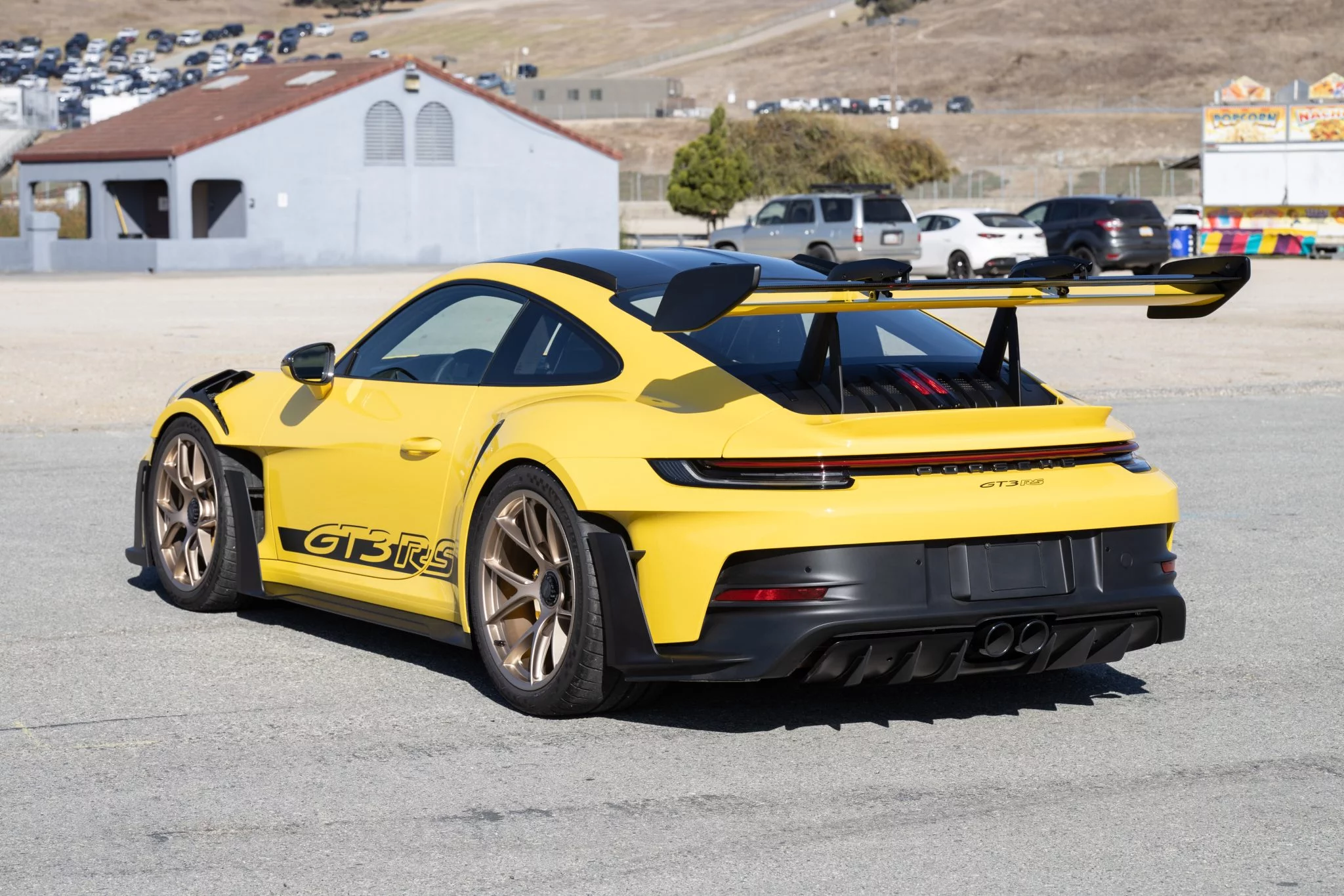 Racing Yellow Porsche 911 GT3 RS