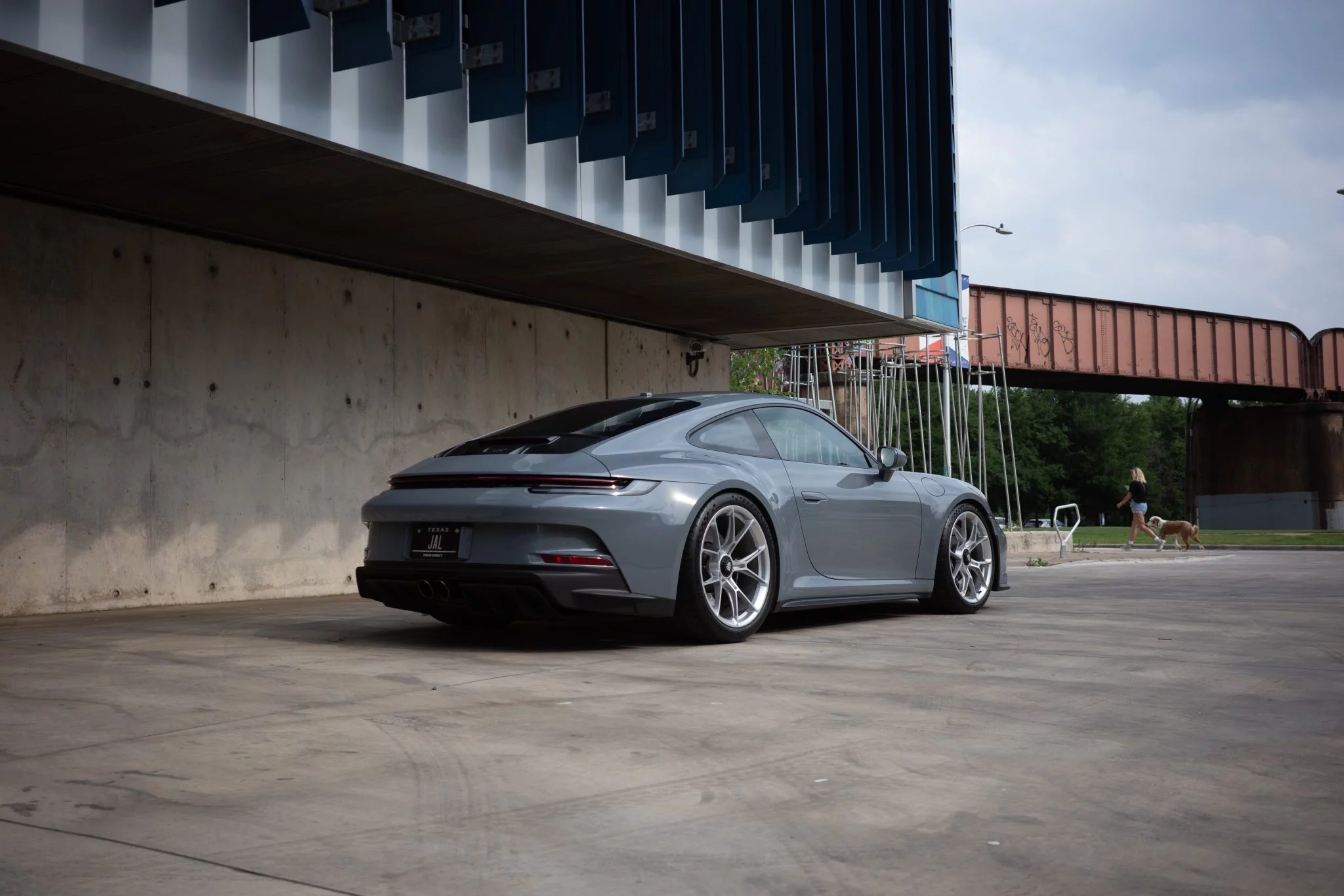 Arctic Grey Porsche 911 GT3