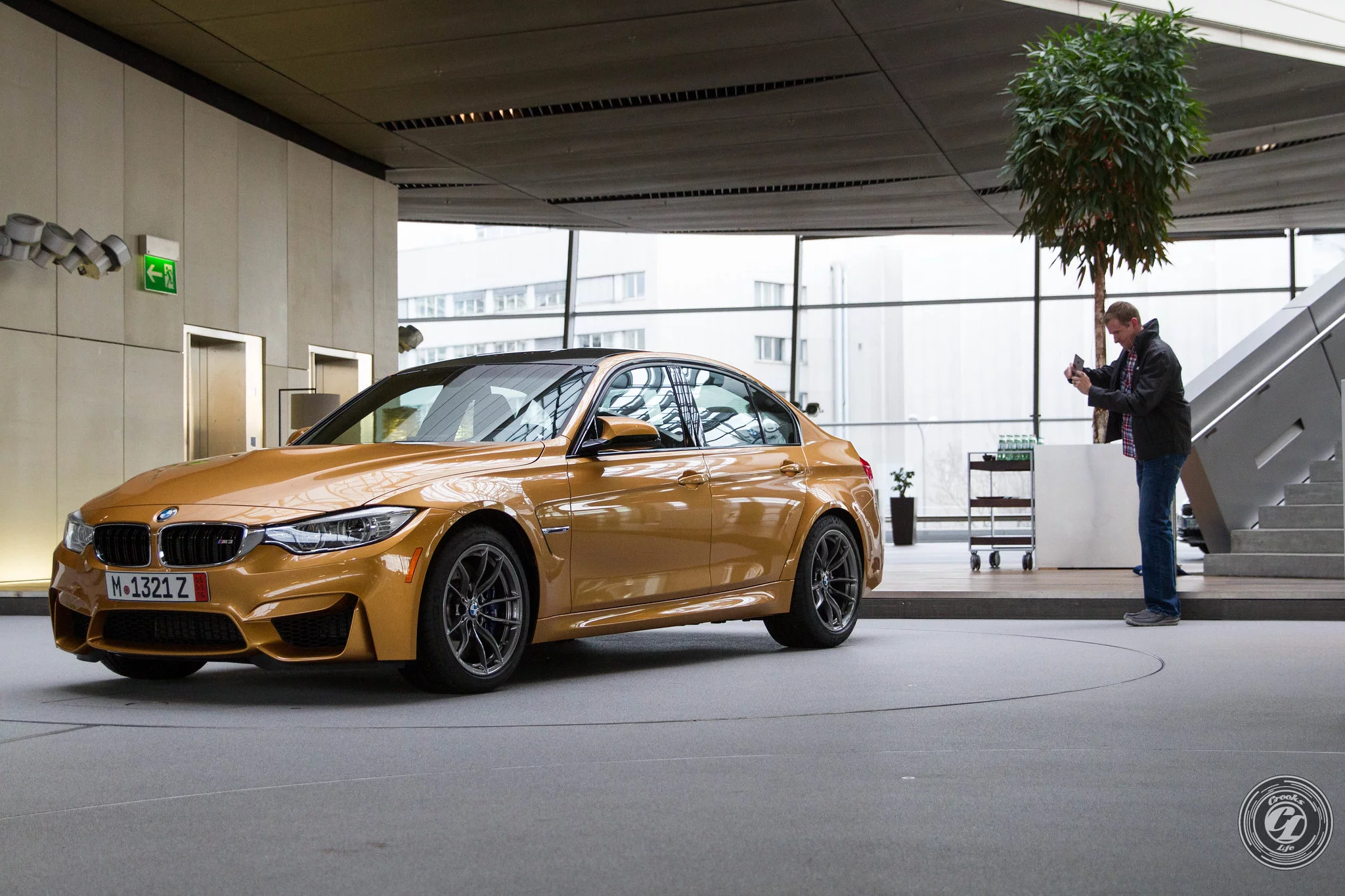 Sunburst Gold BMW M3