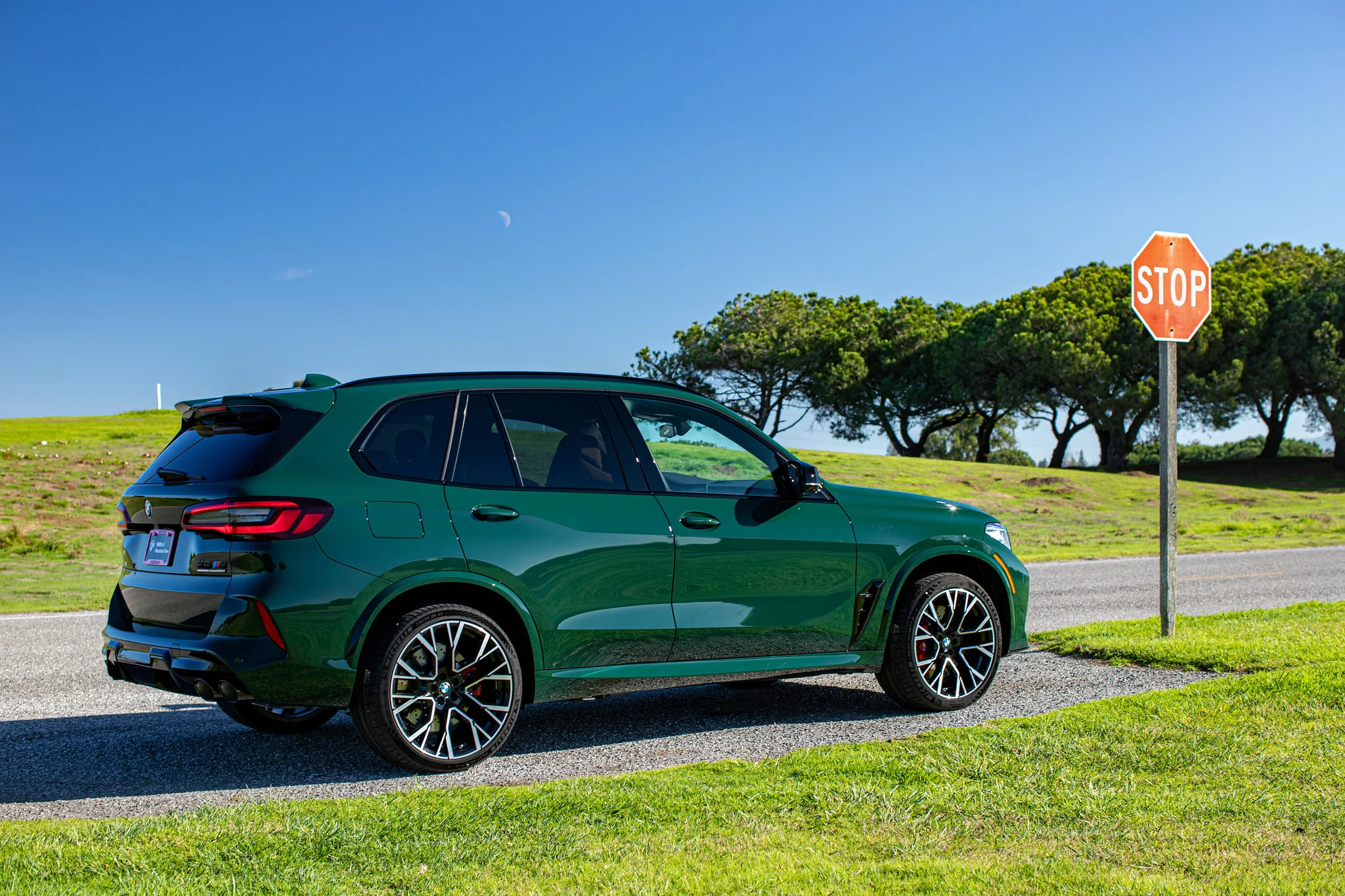 British Racing Green BMW X5