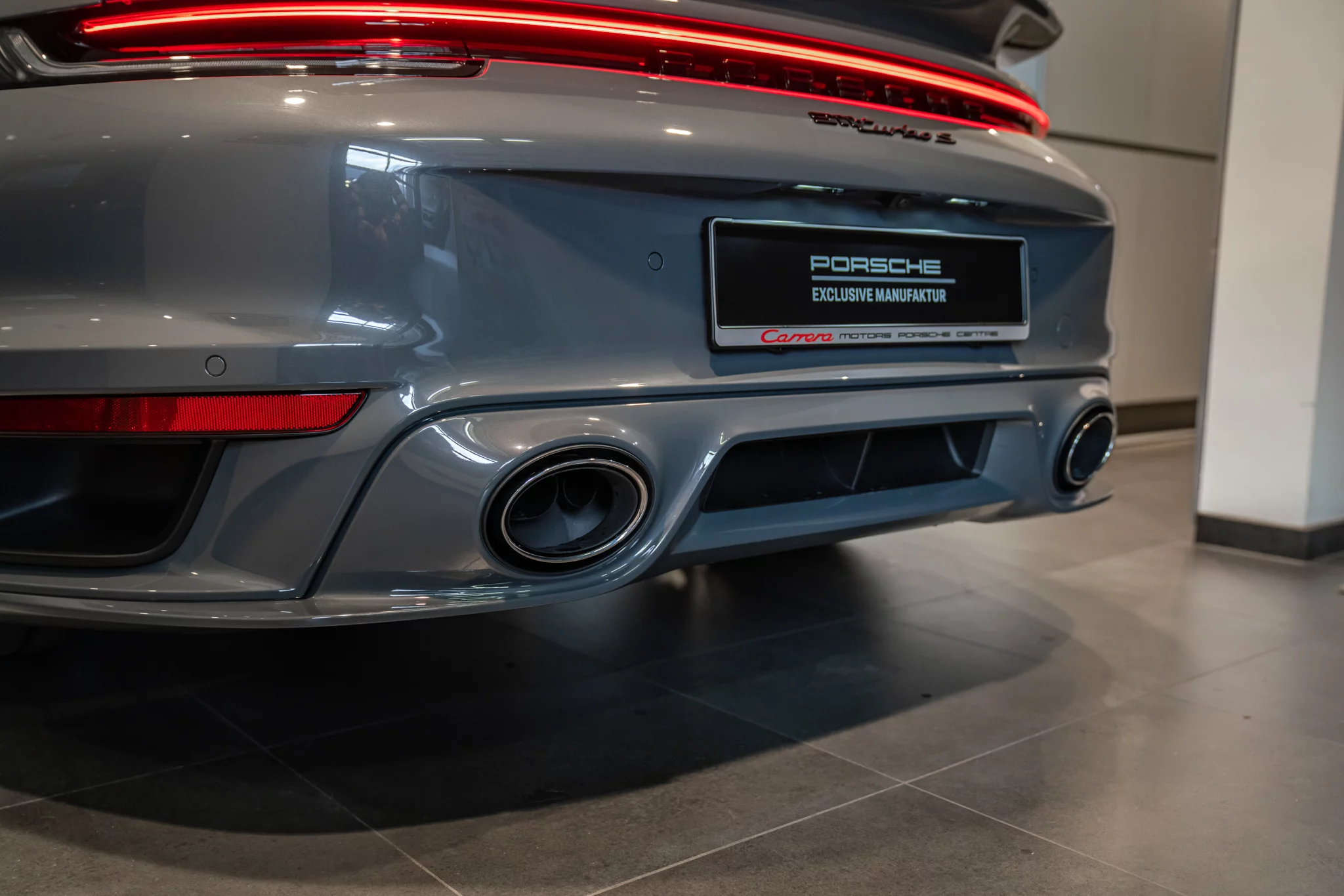 Grigio Telesto Porsche 911 Turbo
