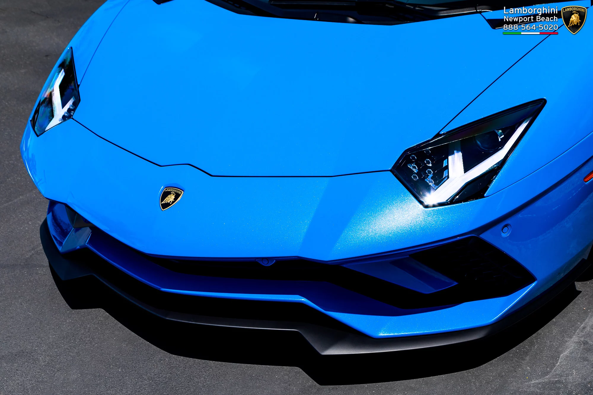 Blu Nila Lamborghini Aventador