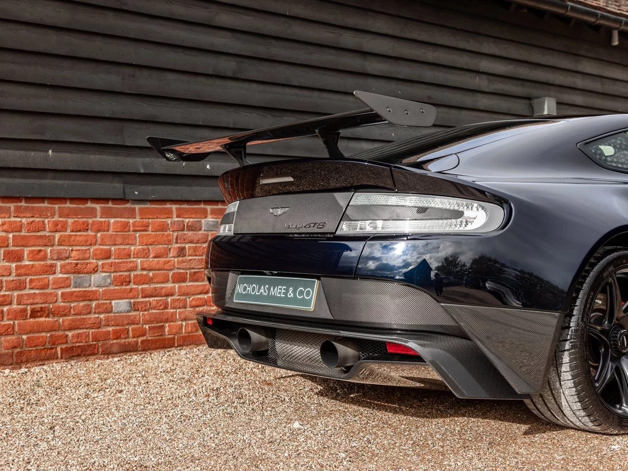 Ultramarine Black Aston Martin Vantage