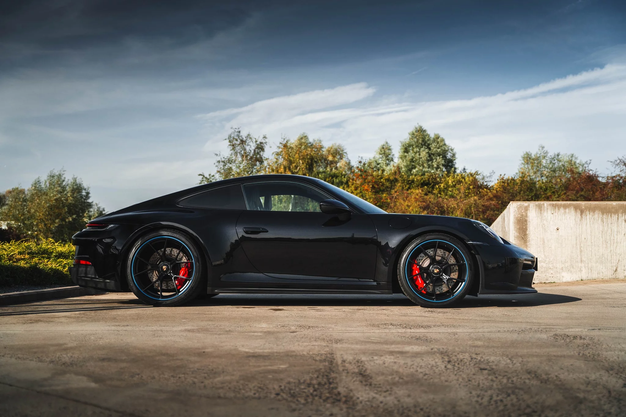 Jet Black Metallic Porsche 911 GT3