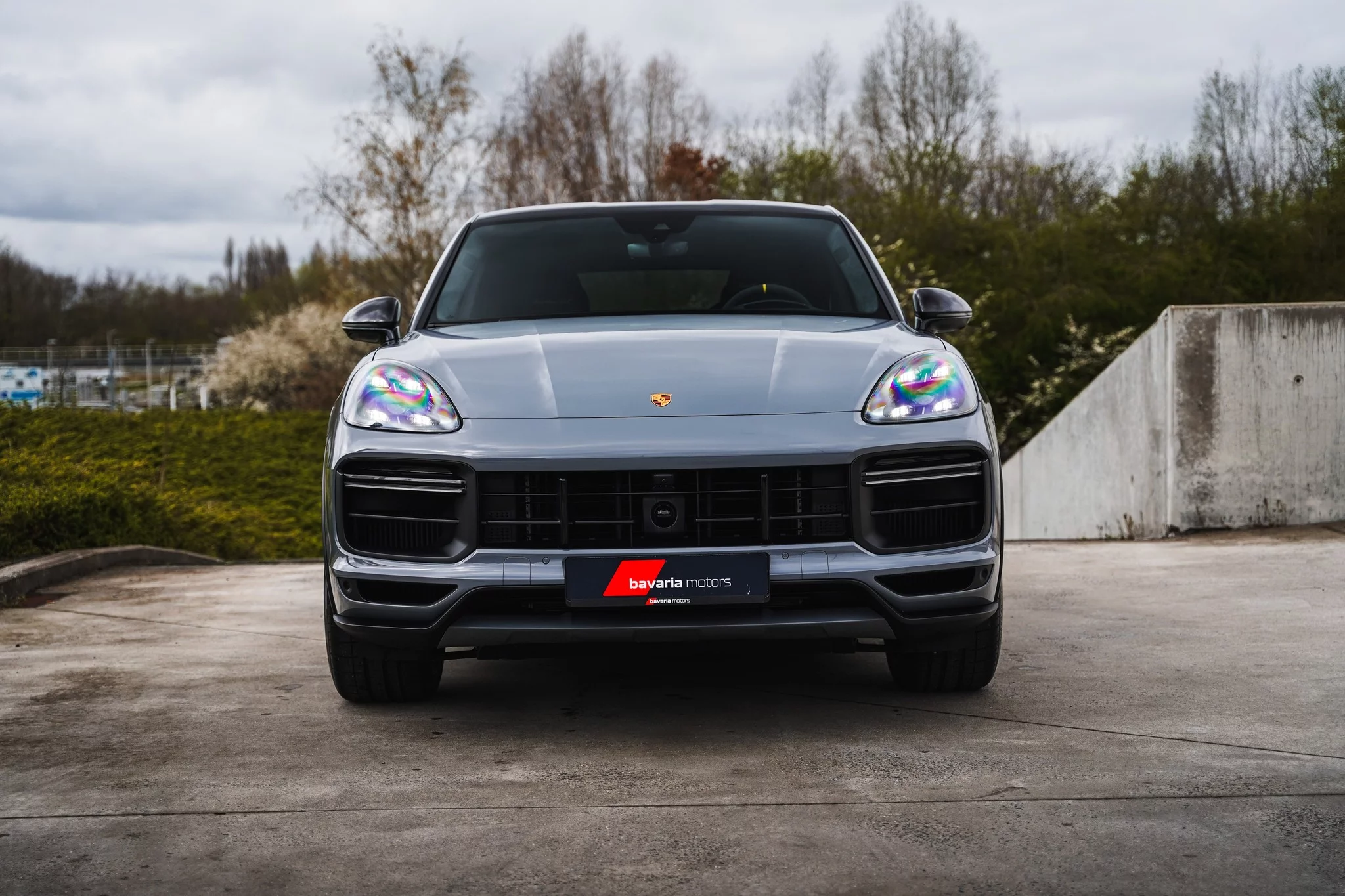 Arctic Grey Porsche Cayenne
