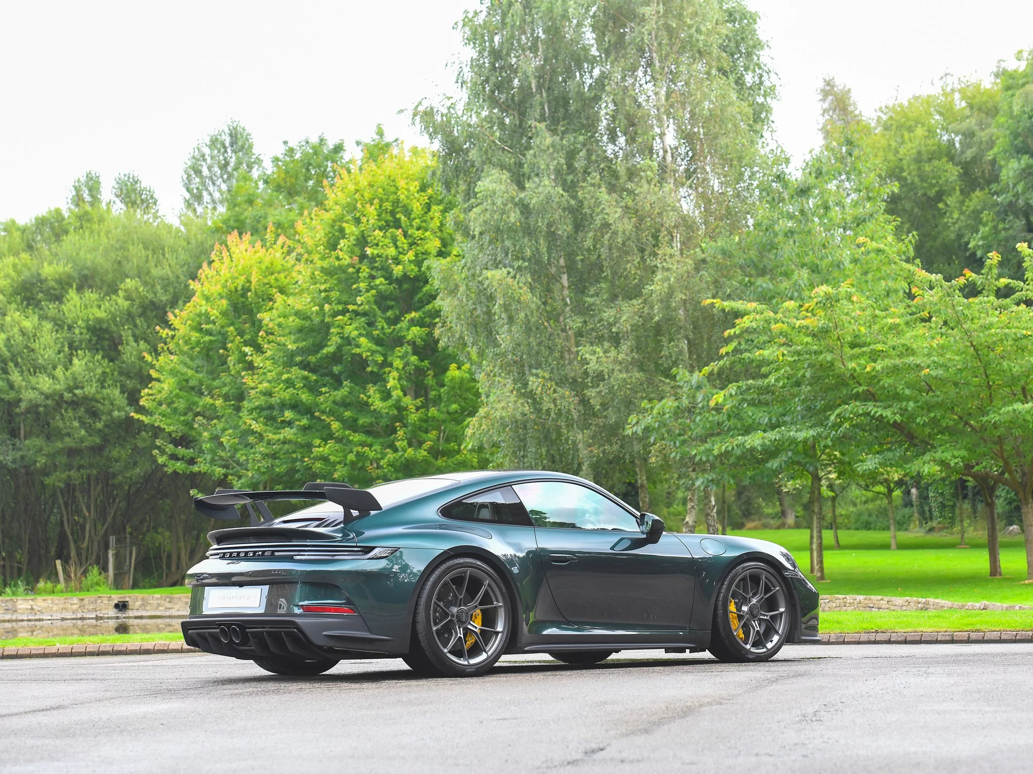 Forest Green Metallic Porsche 911 GT3