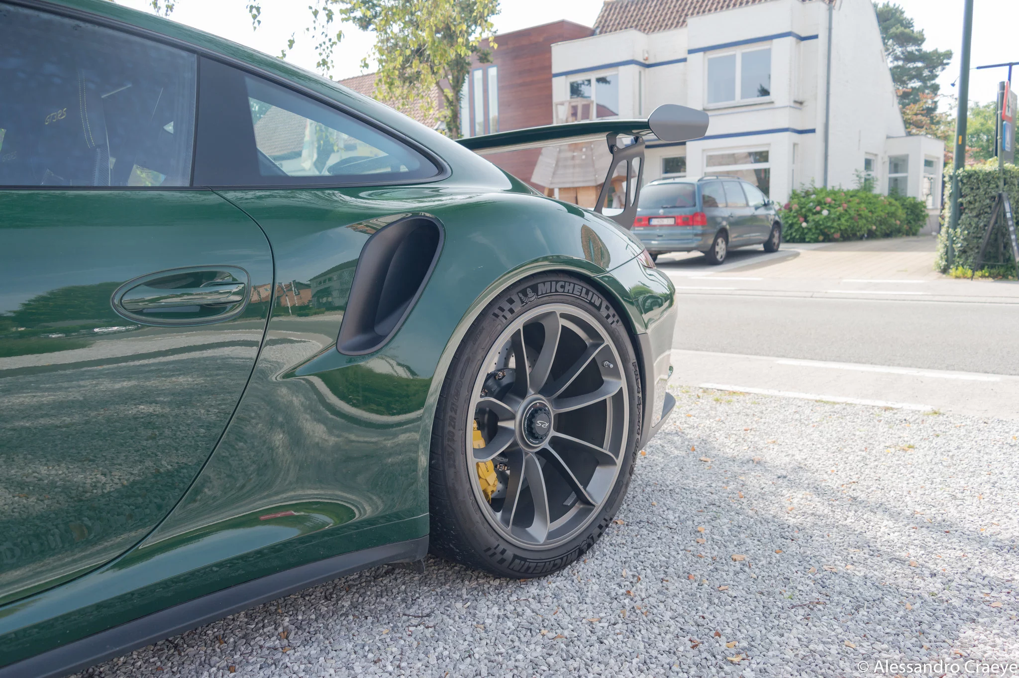 British Racing Green Porsche 911 GT3 RS