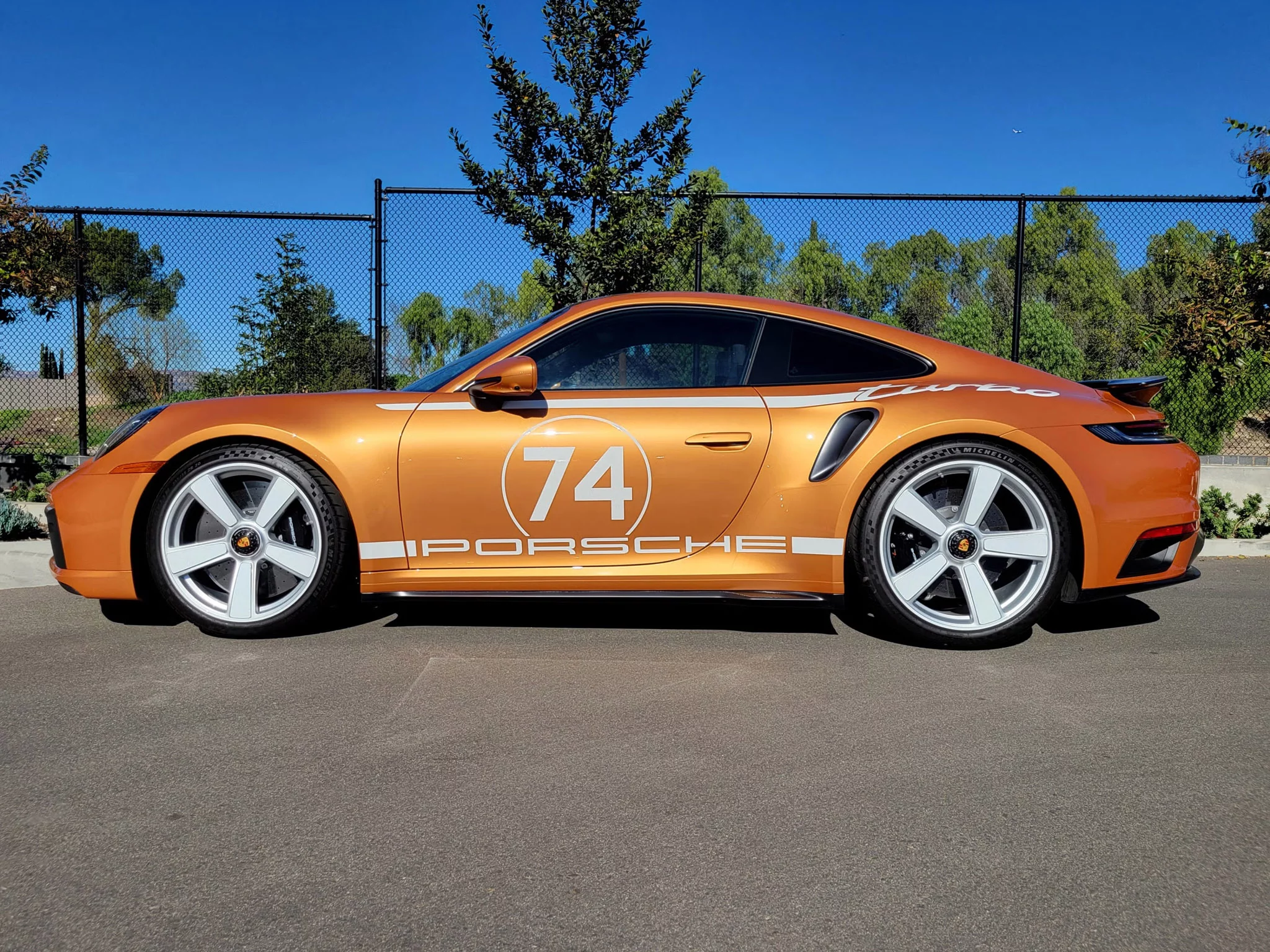Nordic Gold Metallic Porsche 911 Turbo