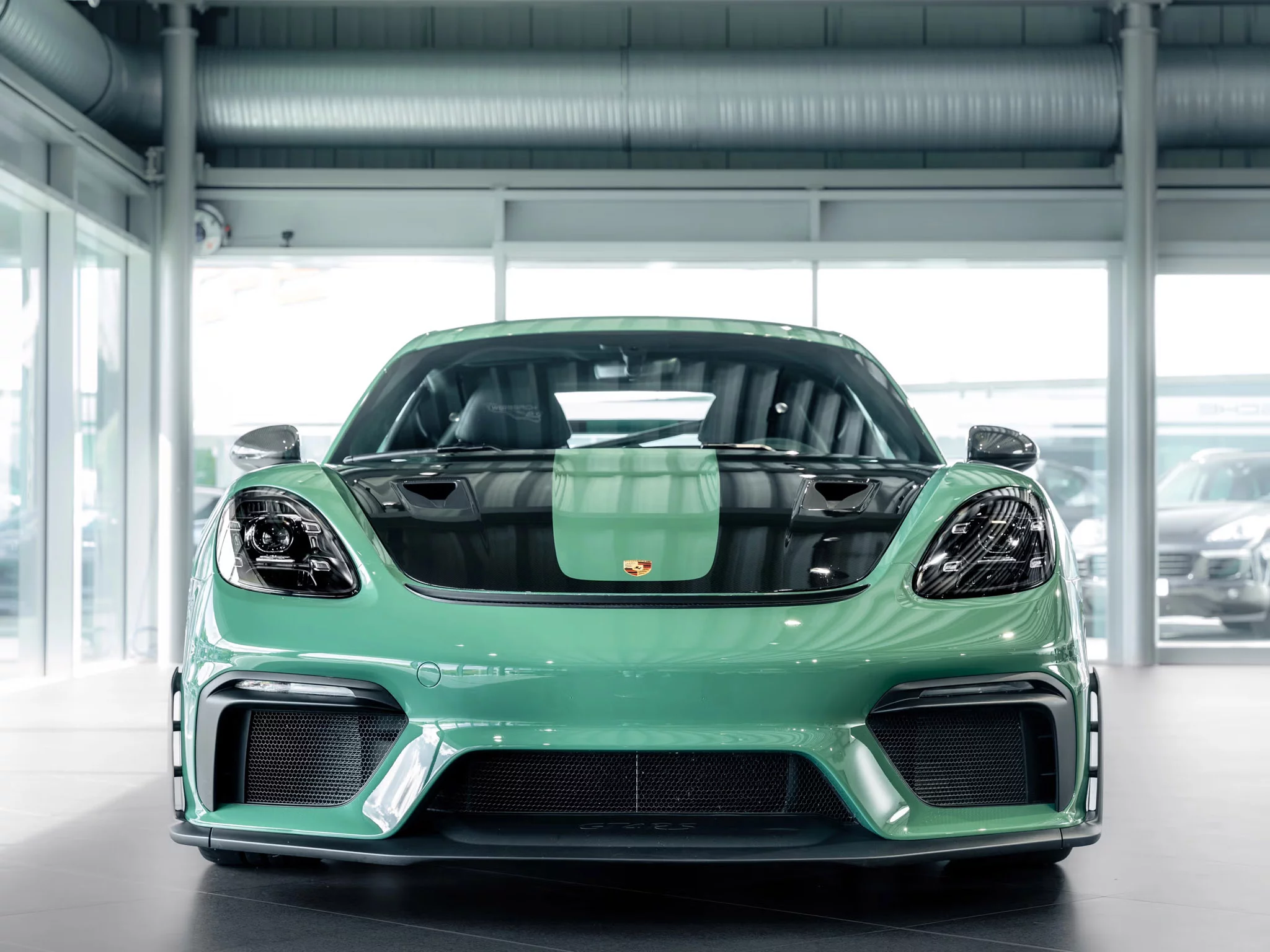 Auratium Green Porsche 718 Cayman GT4 RS