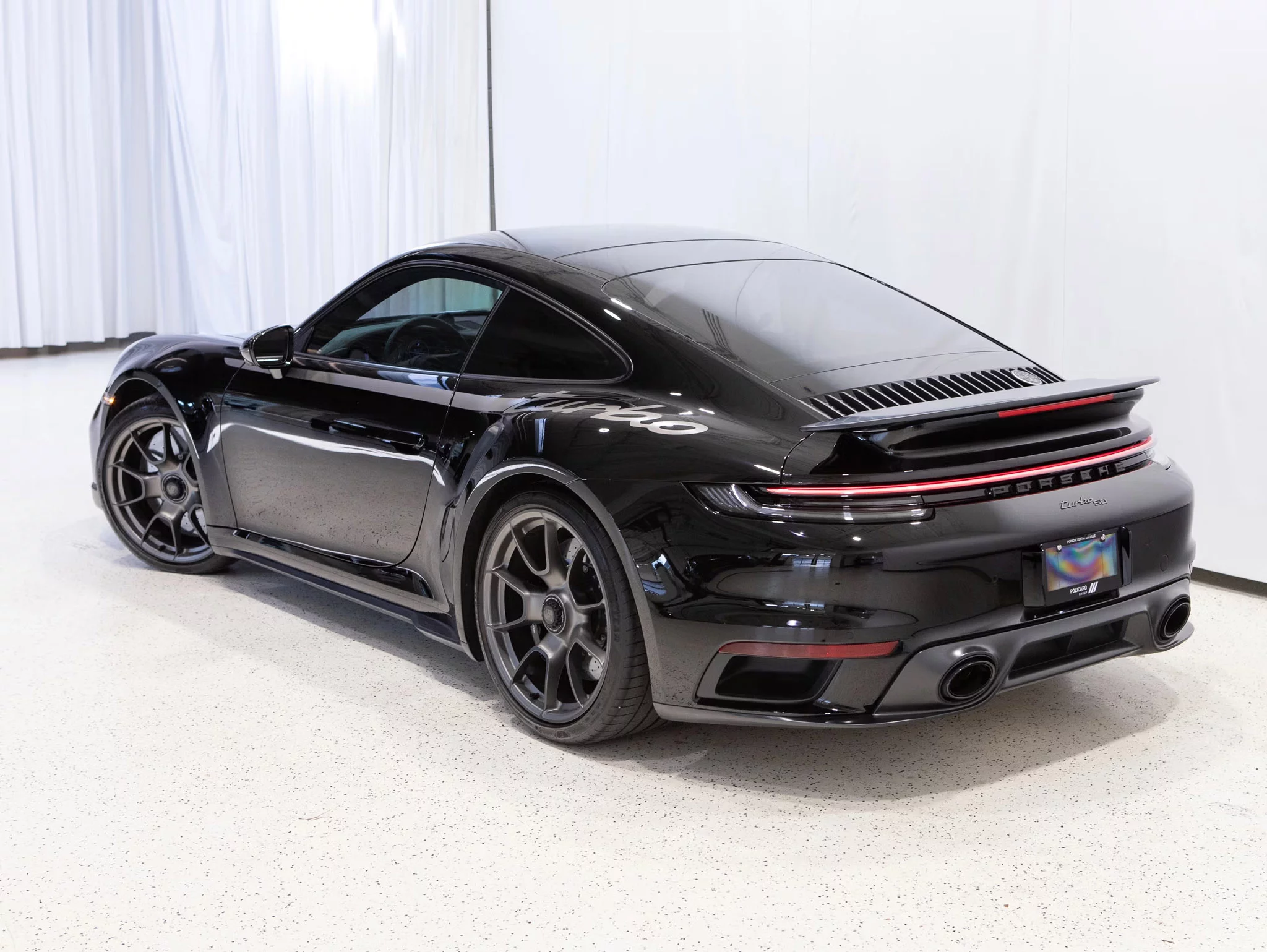 Black Porsche 911 Turbo