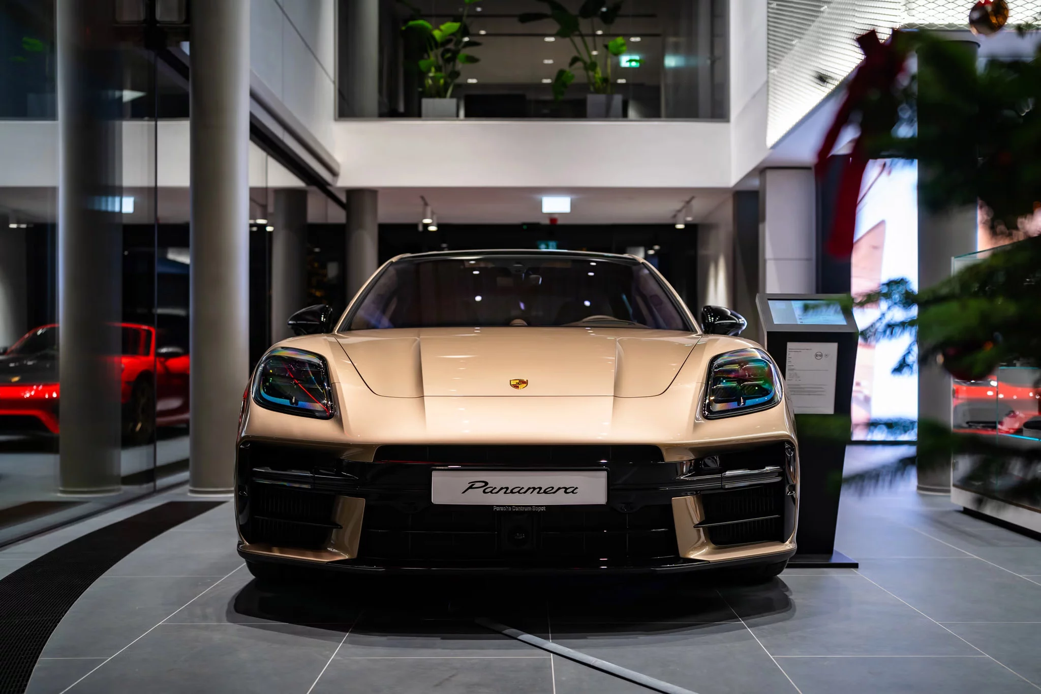 Gold Bronze Metallic Porsche Panamera